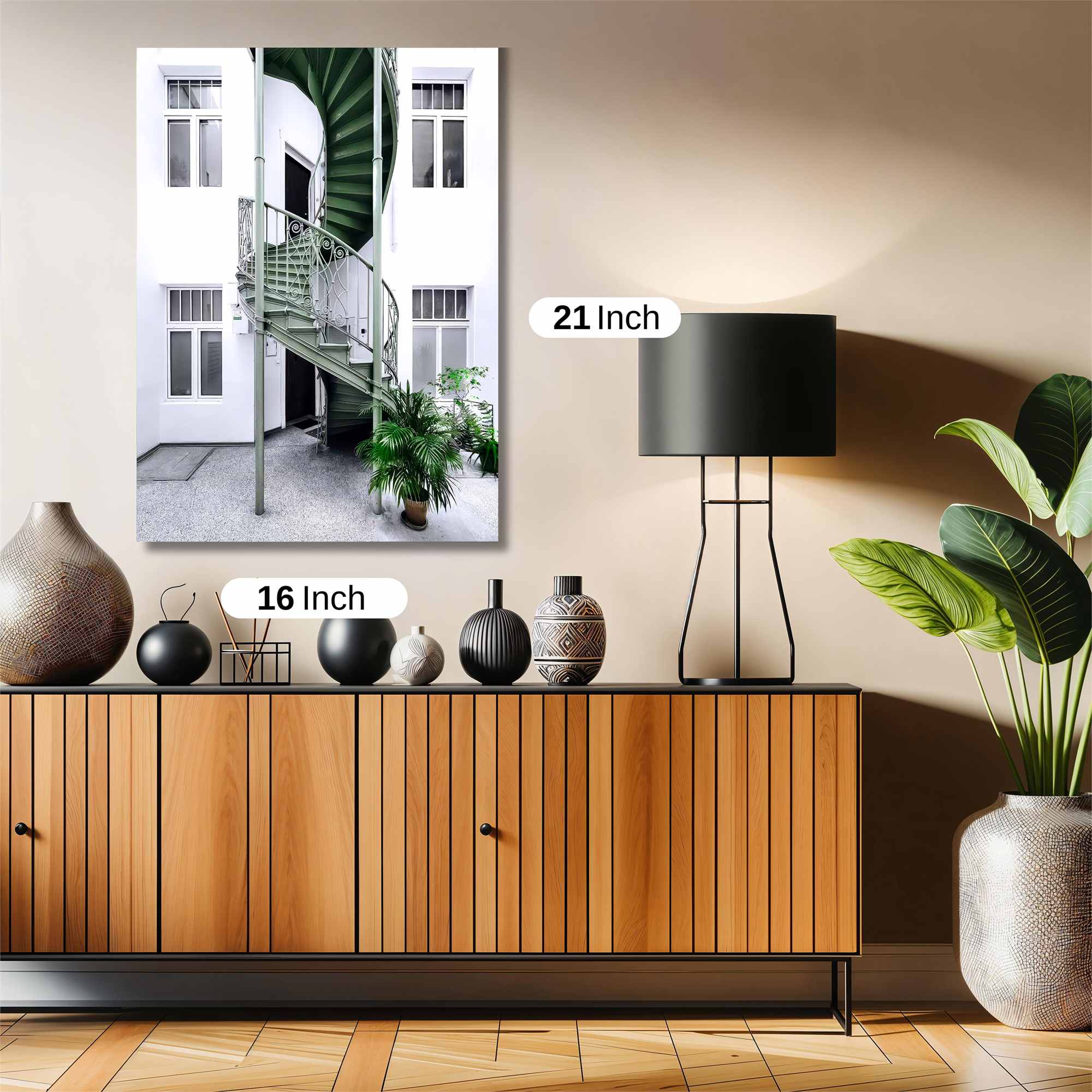 Spiral Serenity Safe Wall Magnetic / M