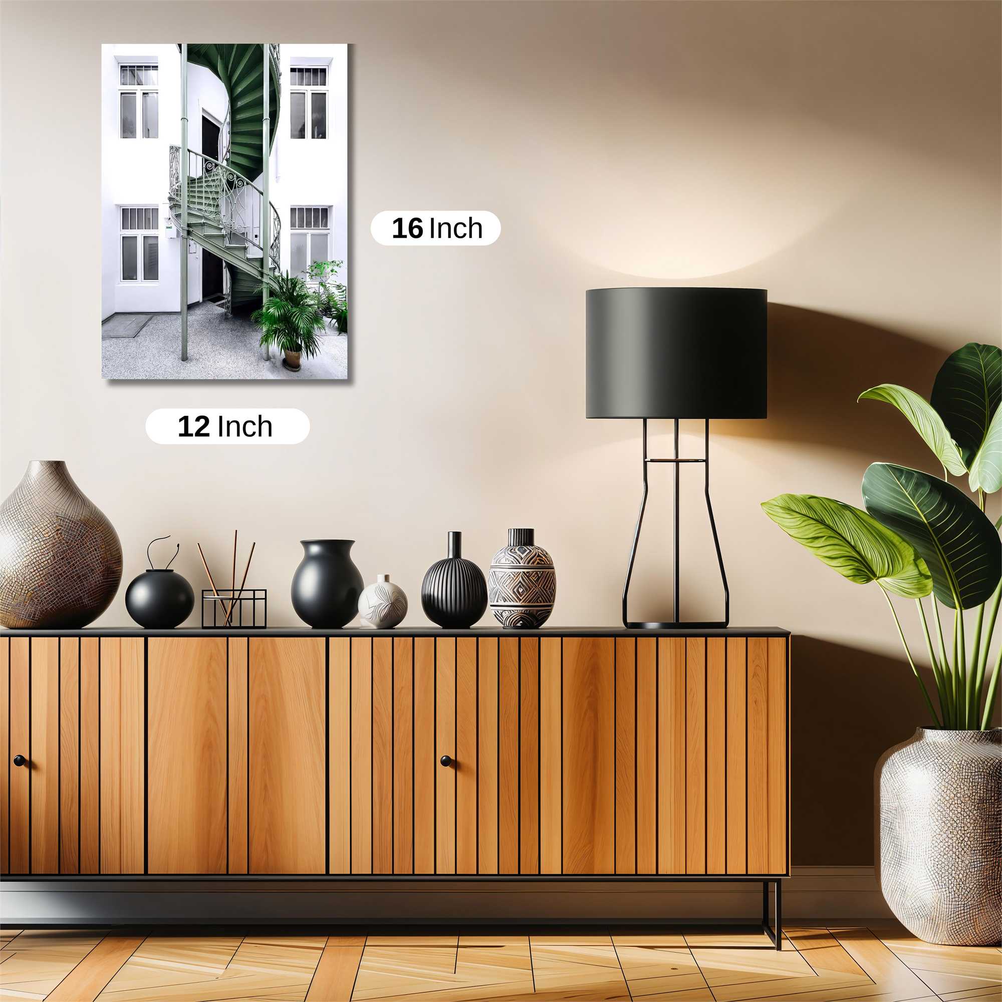 Spiral Serenity Safe Wall Magnetic / M