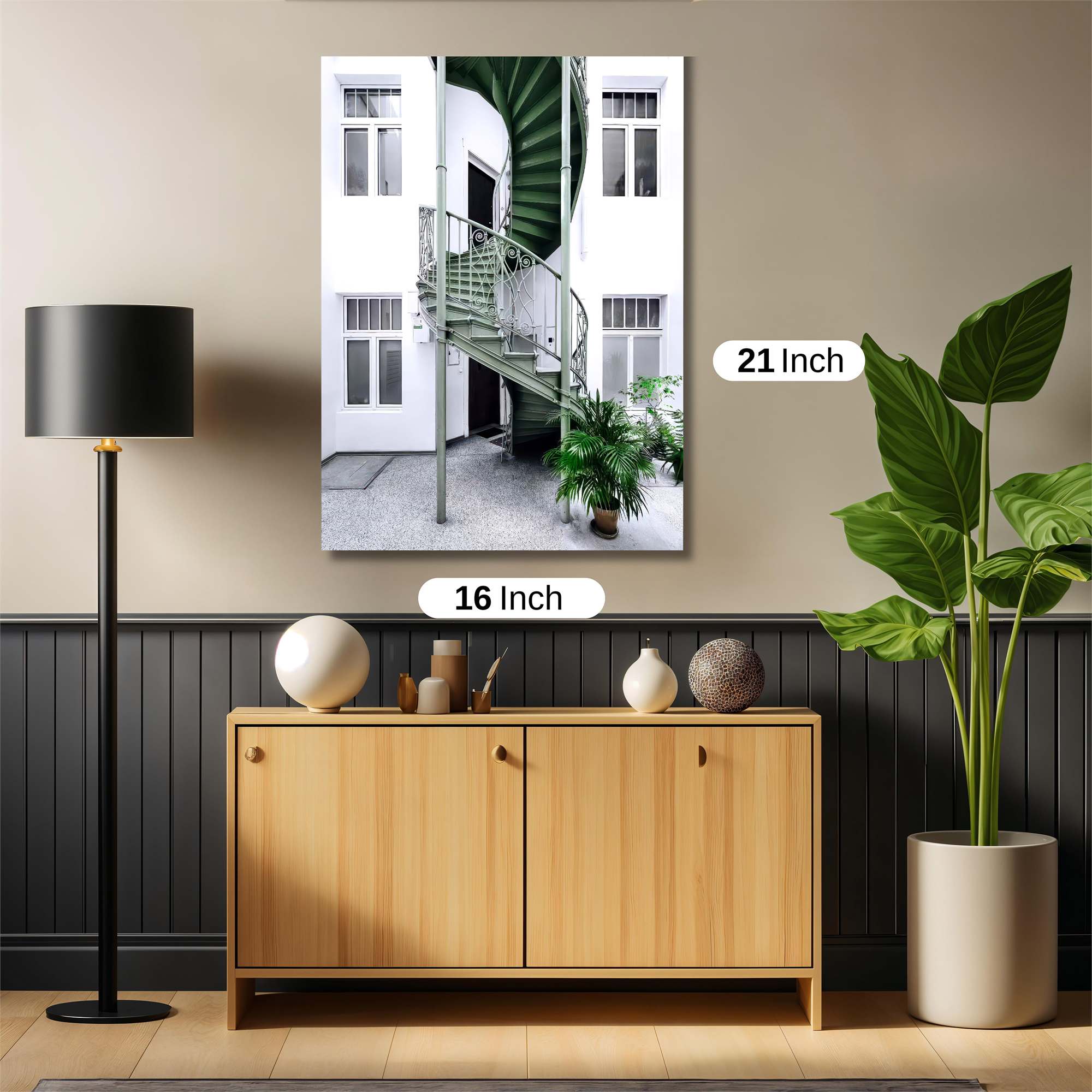 Spiral Serenity Safe Wall Magnetic / M
