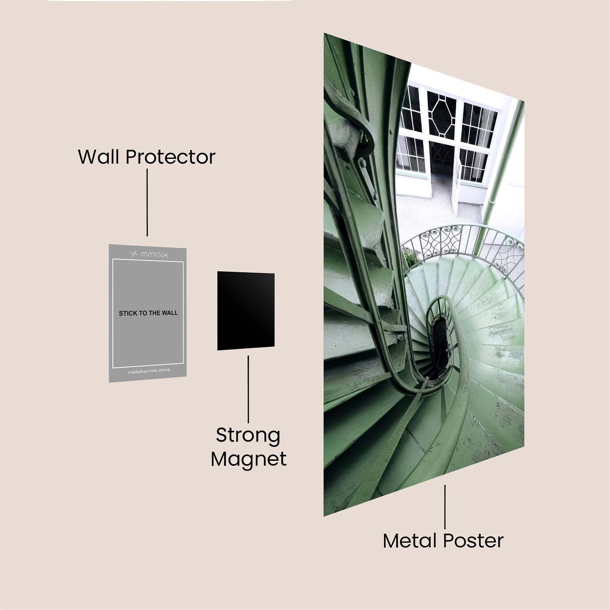 Building Whimsy Safe Wall Magnetic / M