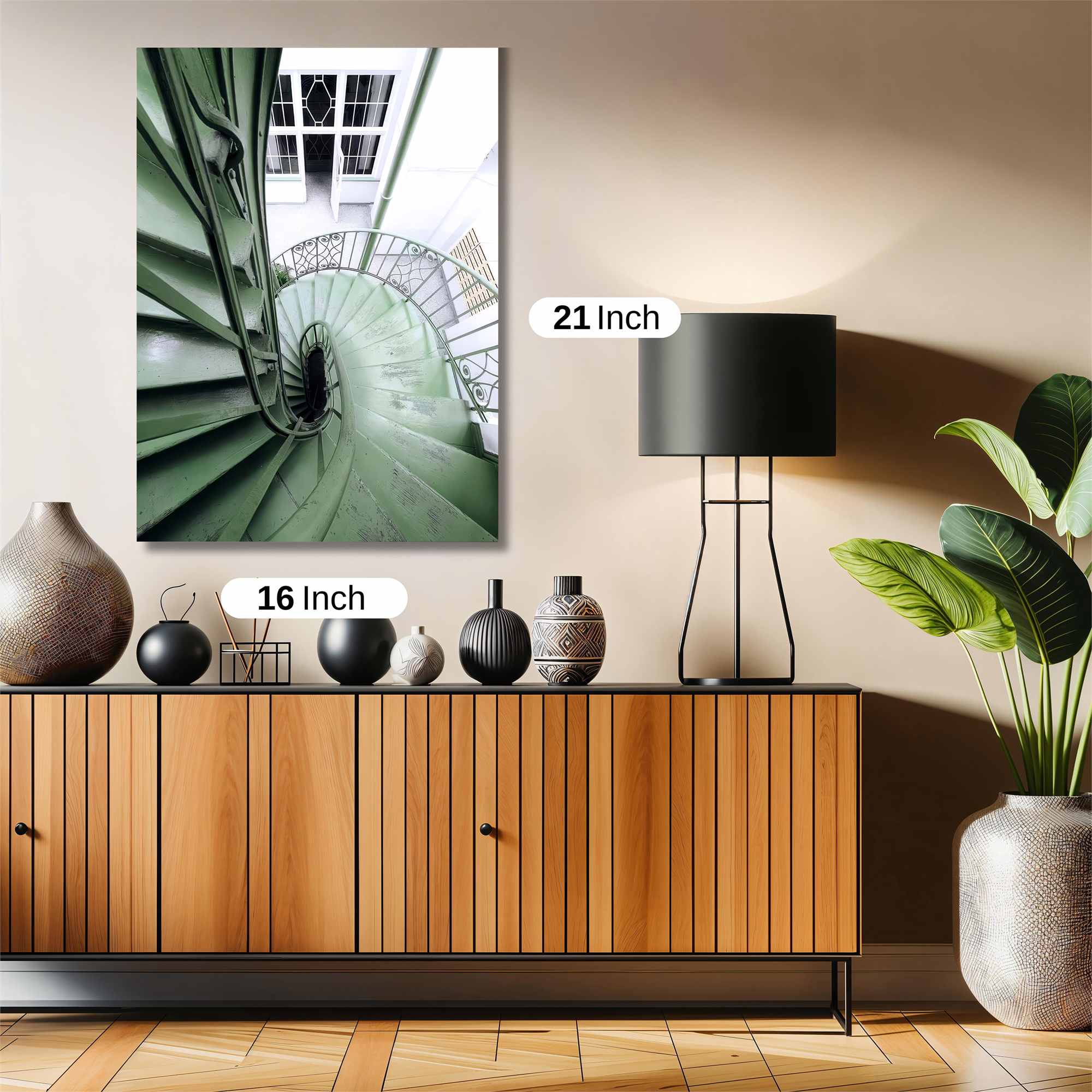 Spiral Serenity Safe Wall Magnetic / M