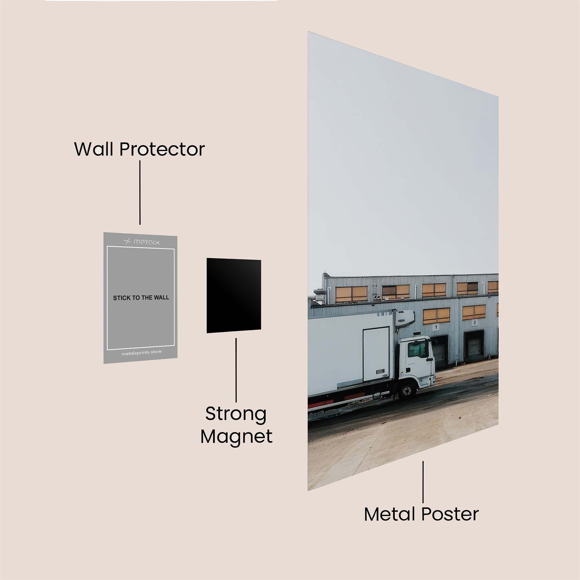 Logistics Serenity Safe Wall Magnetic / M