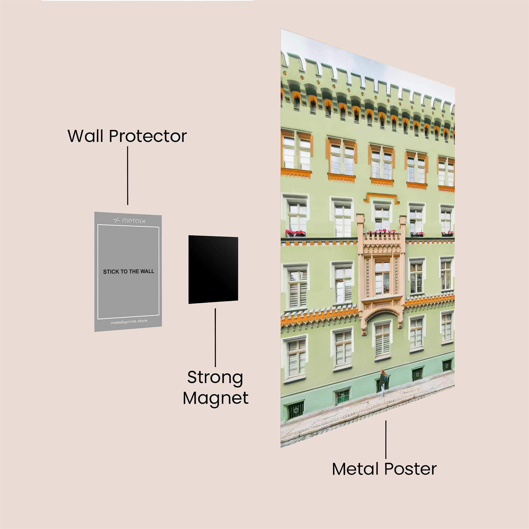 Runner's Leap Safe Wall Magnetic / M