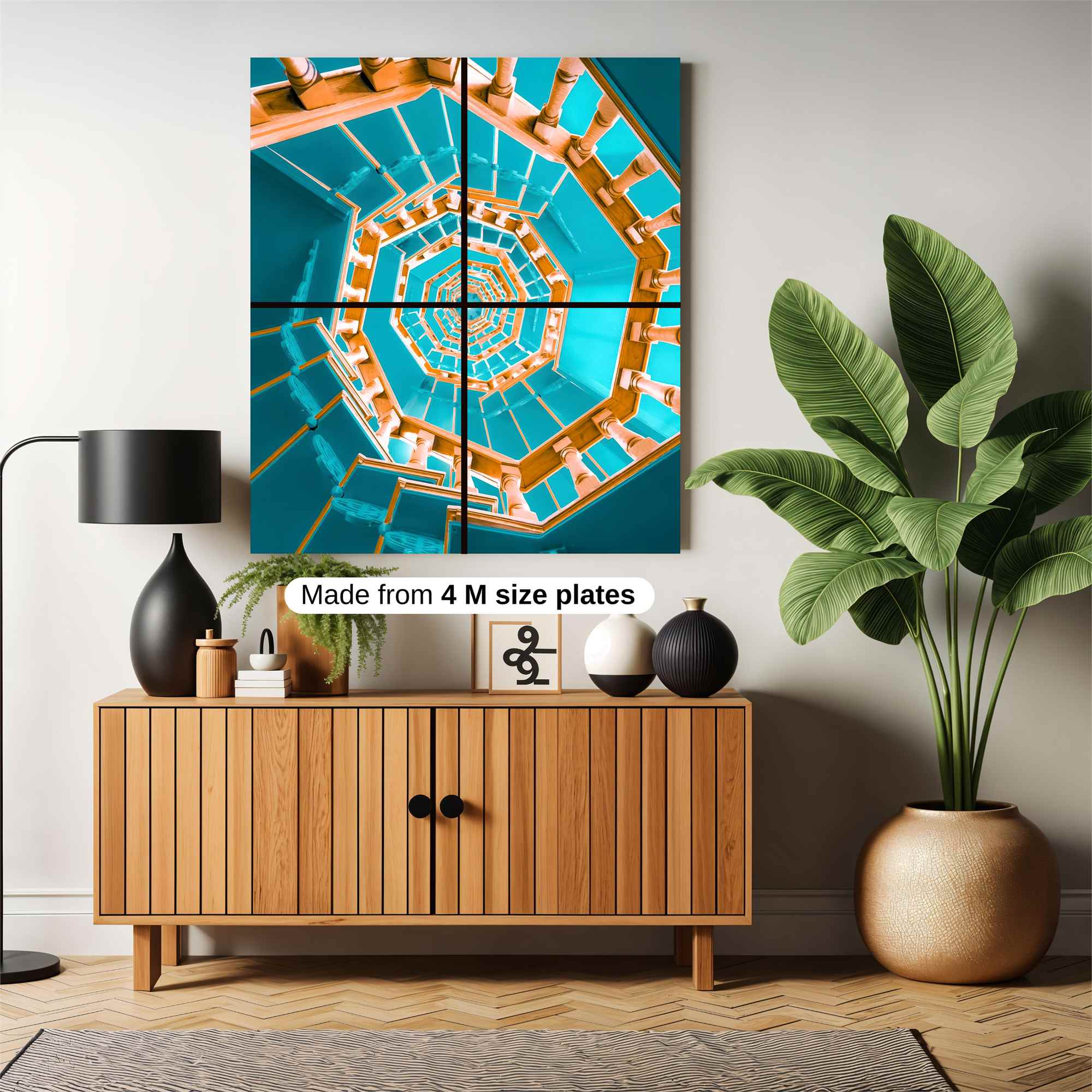 Spiral Serenity Safe Wall Magnetic / M
