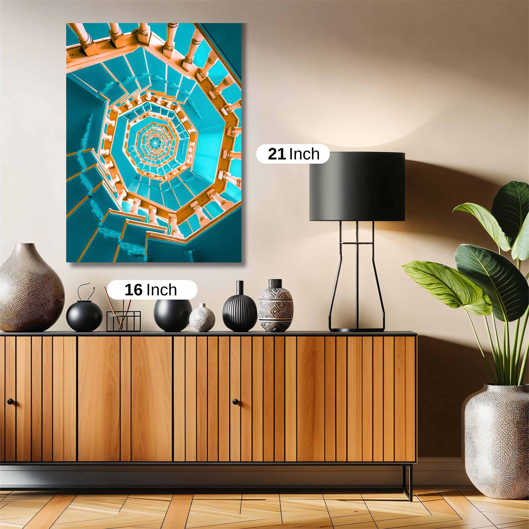 Spiral Serenity Safe Wall Magnetic / M