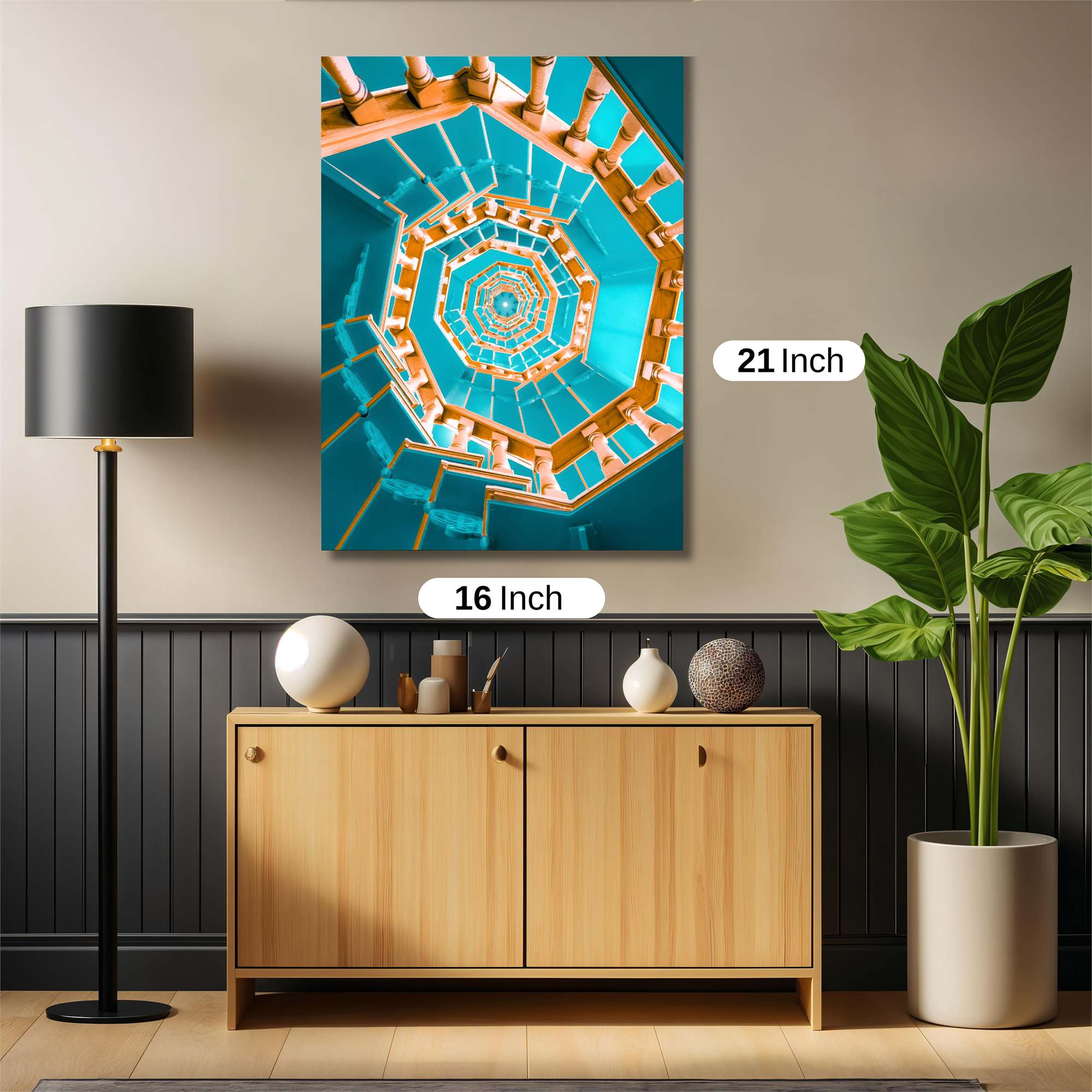 Spiral Serenity Safe Wall Magnetic / M