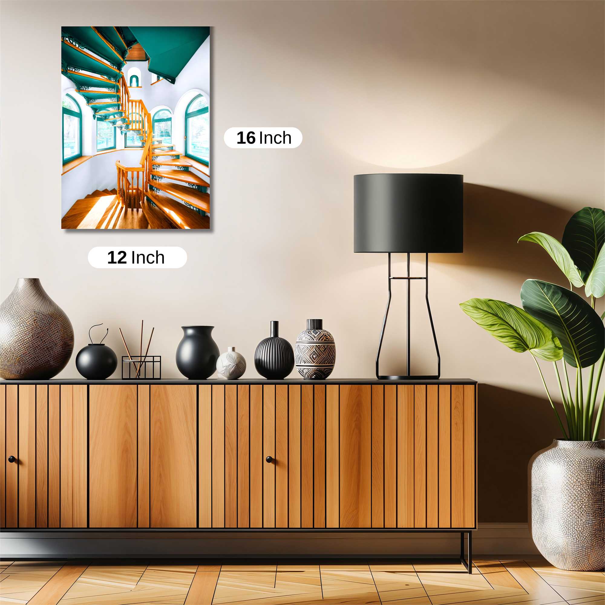 Staircase Serenity Safe Wall Magnetic / M