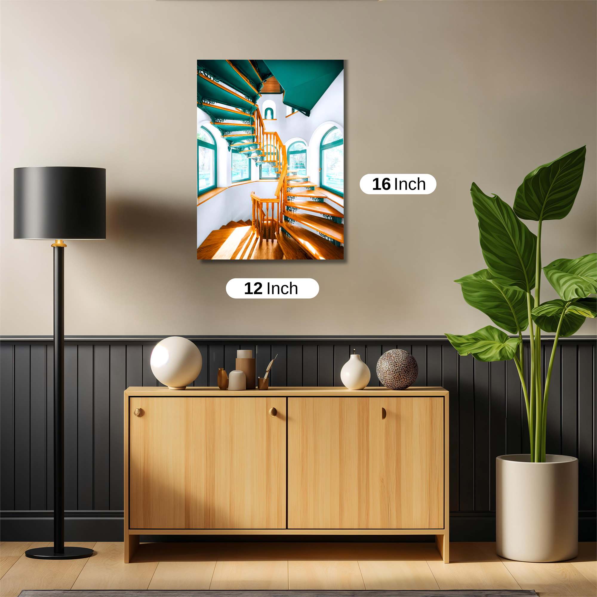 Staircase Serenity Safe Wall Magnetic / M