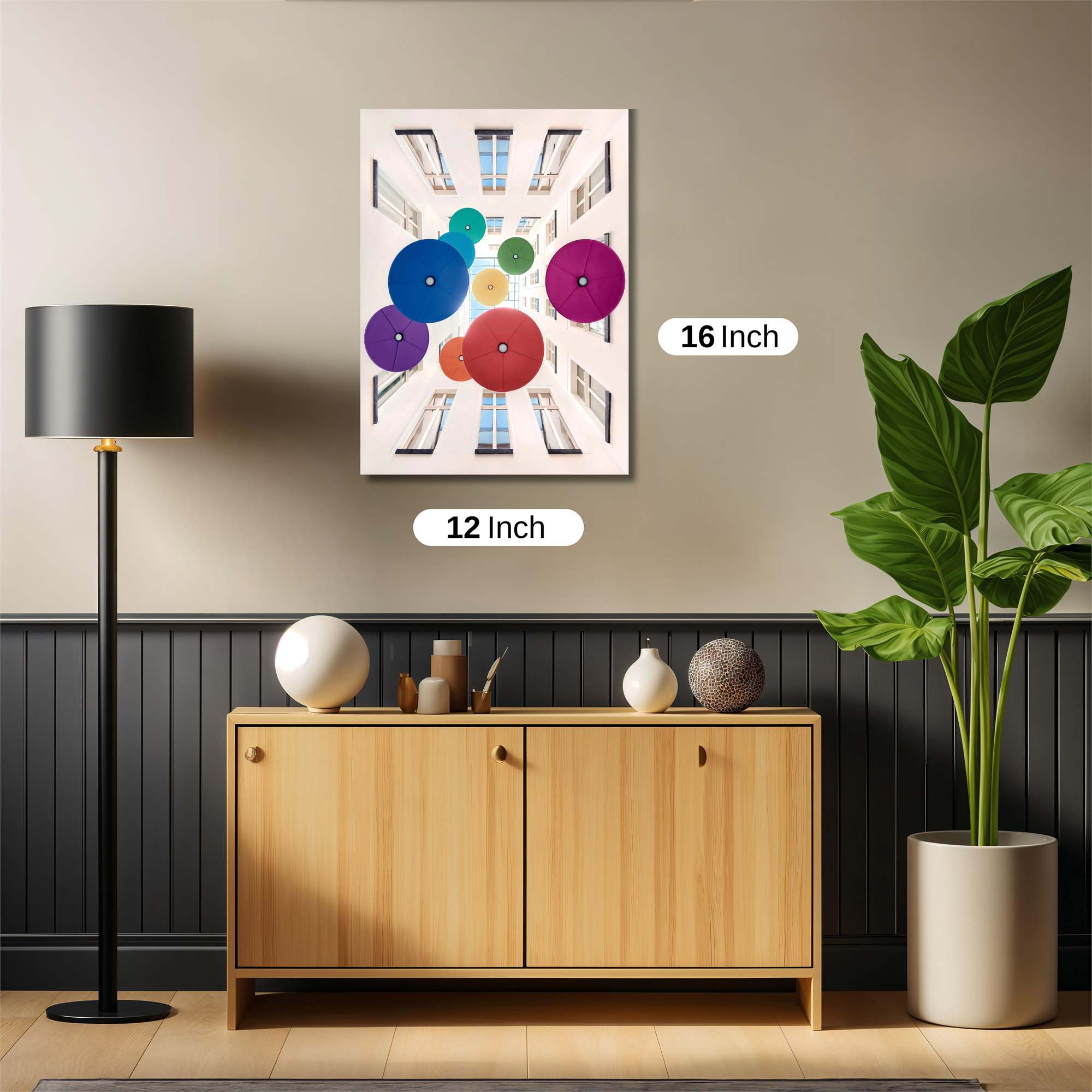 Umbrella Whimsy Safe Wall Magnetic / M