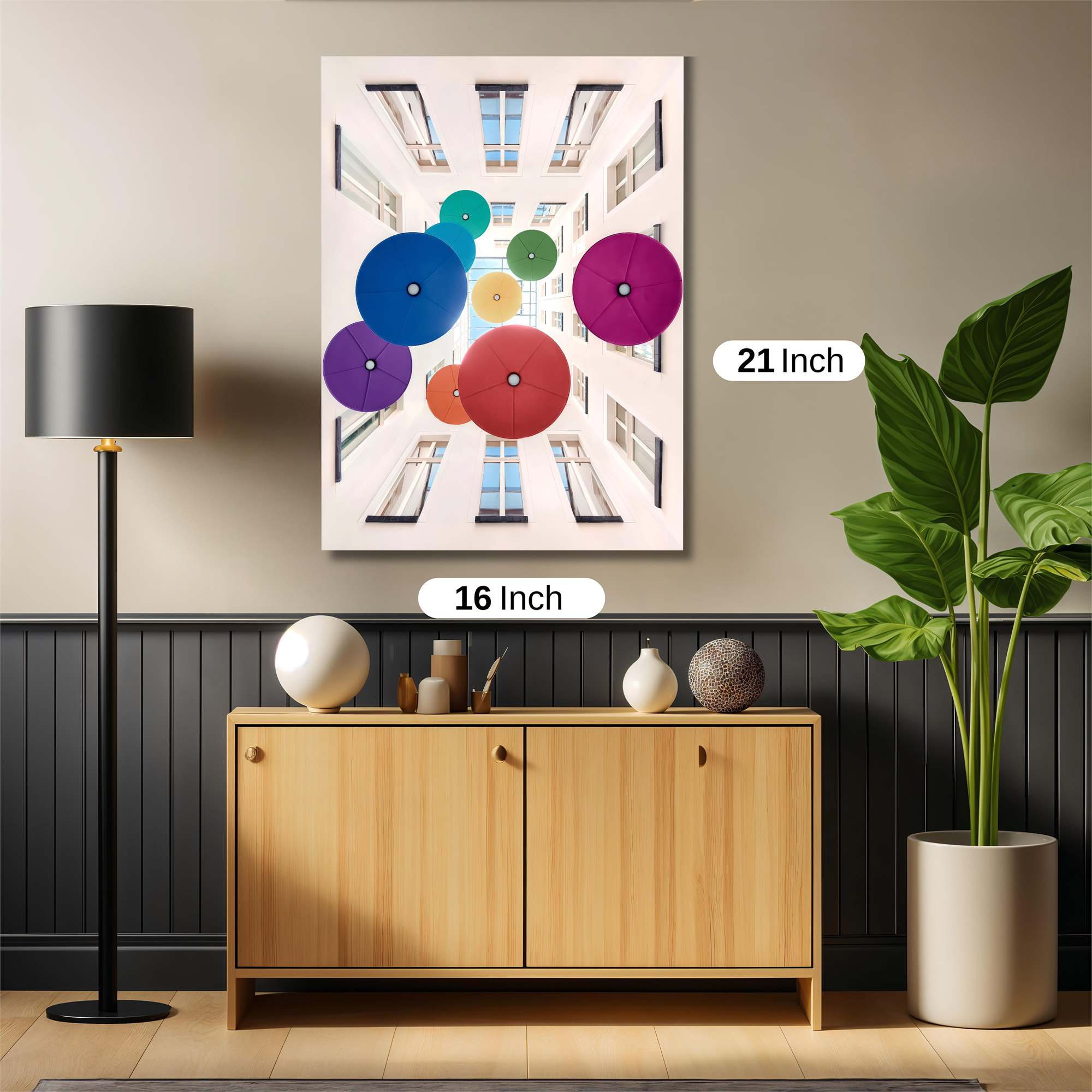 Umbrella Whimsy Safe Wall Magnetic / M