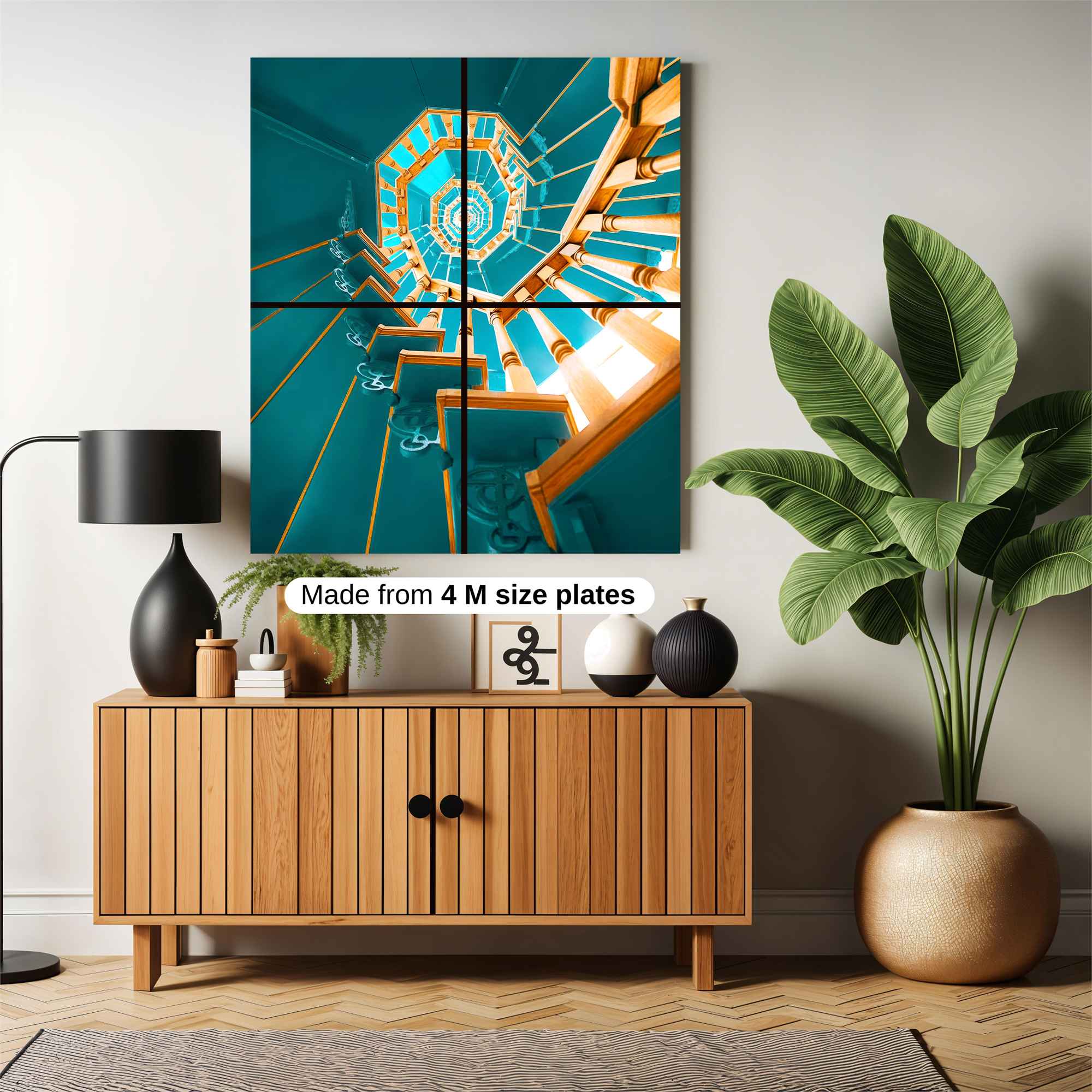 Spiral Serenity Safe Wall Magnetic / M