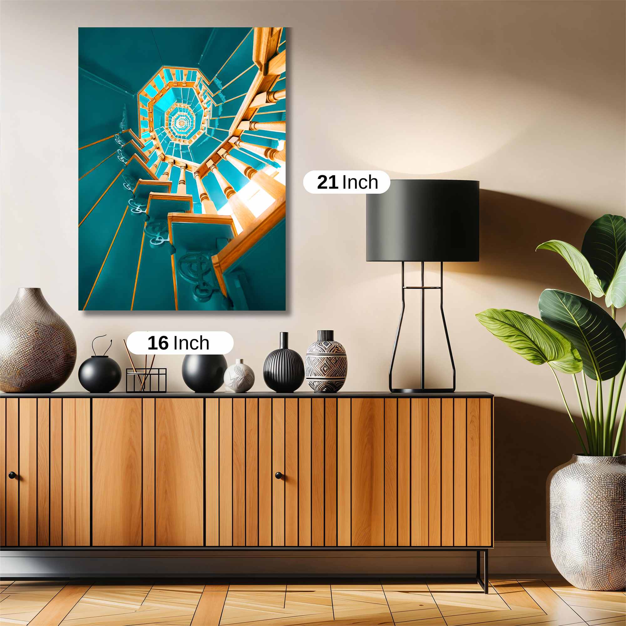 Spiral Serenity Safe Wall Magnetic / M