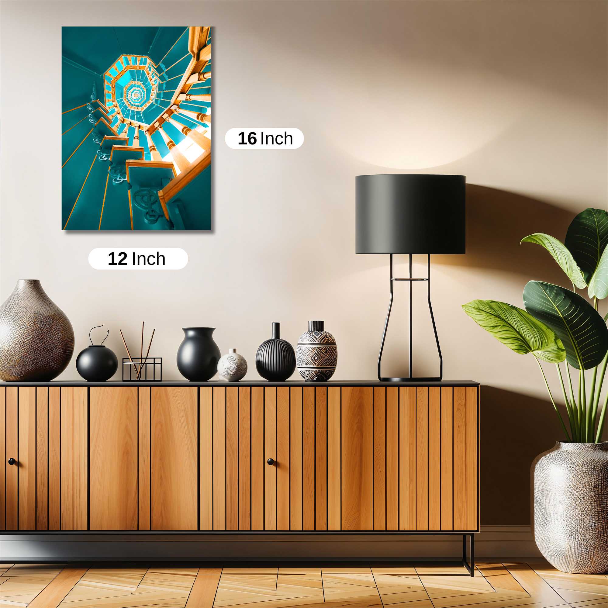 Spiral Serenity Safe Wall Magnetic / M
