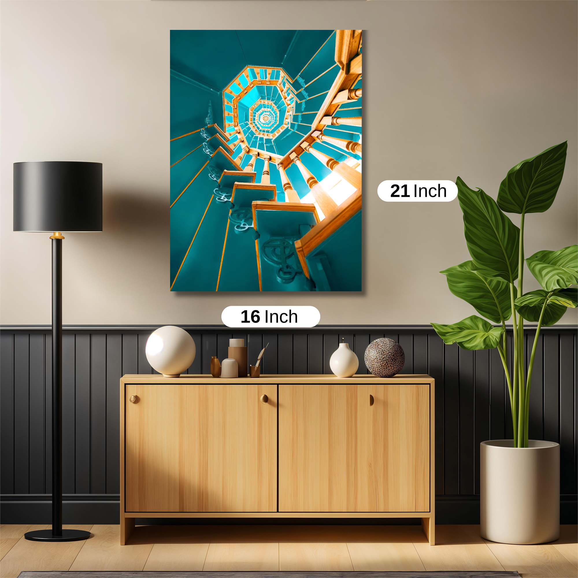 Spiral Serenity Safe Wall Magnetic / M