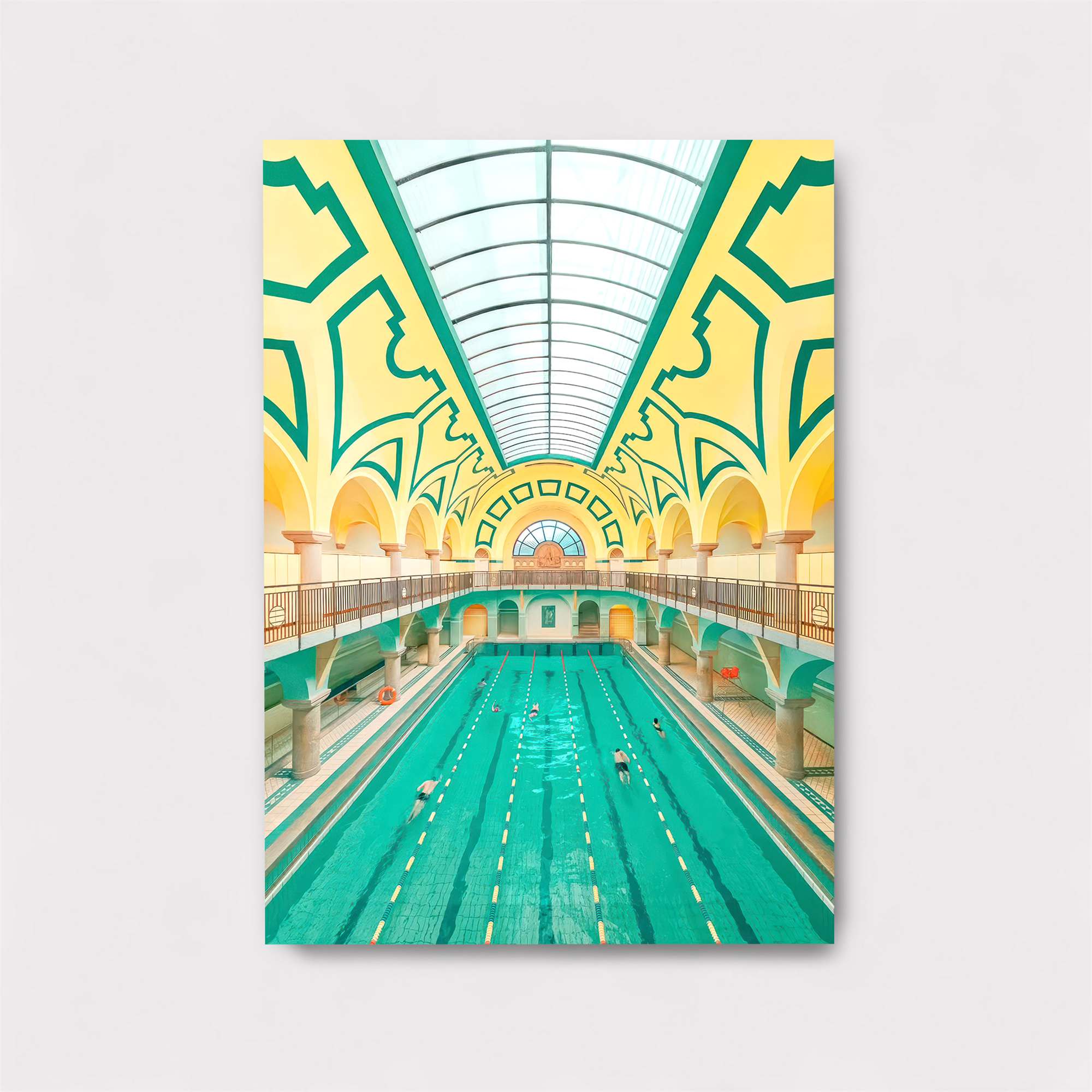 Aquatic Elegance Safe Wall Magnetic / M