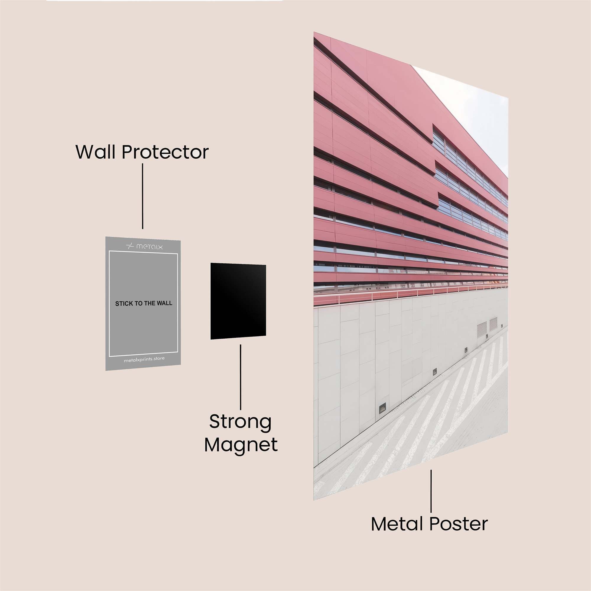 Building Serenity Safe Wall Magnetic / M
