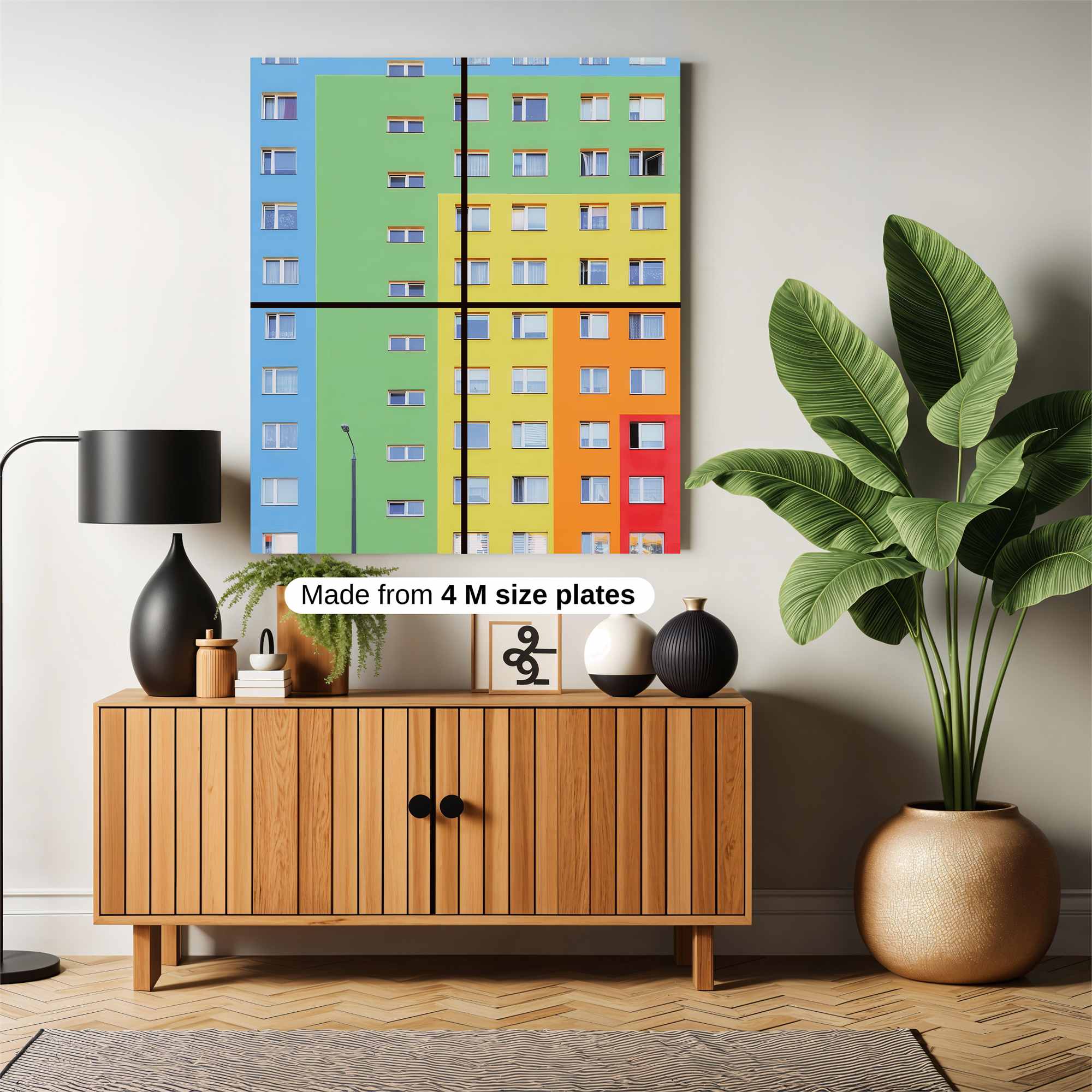 Colorful Serenity Safe Wall Magnetic / M