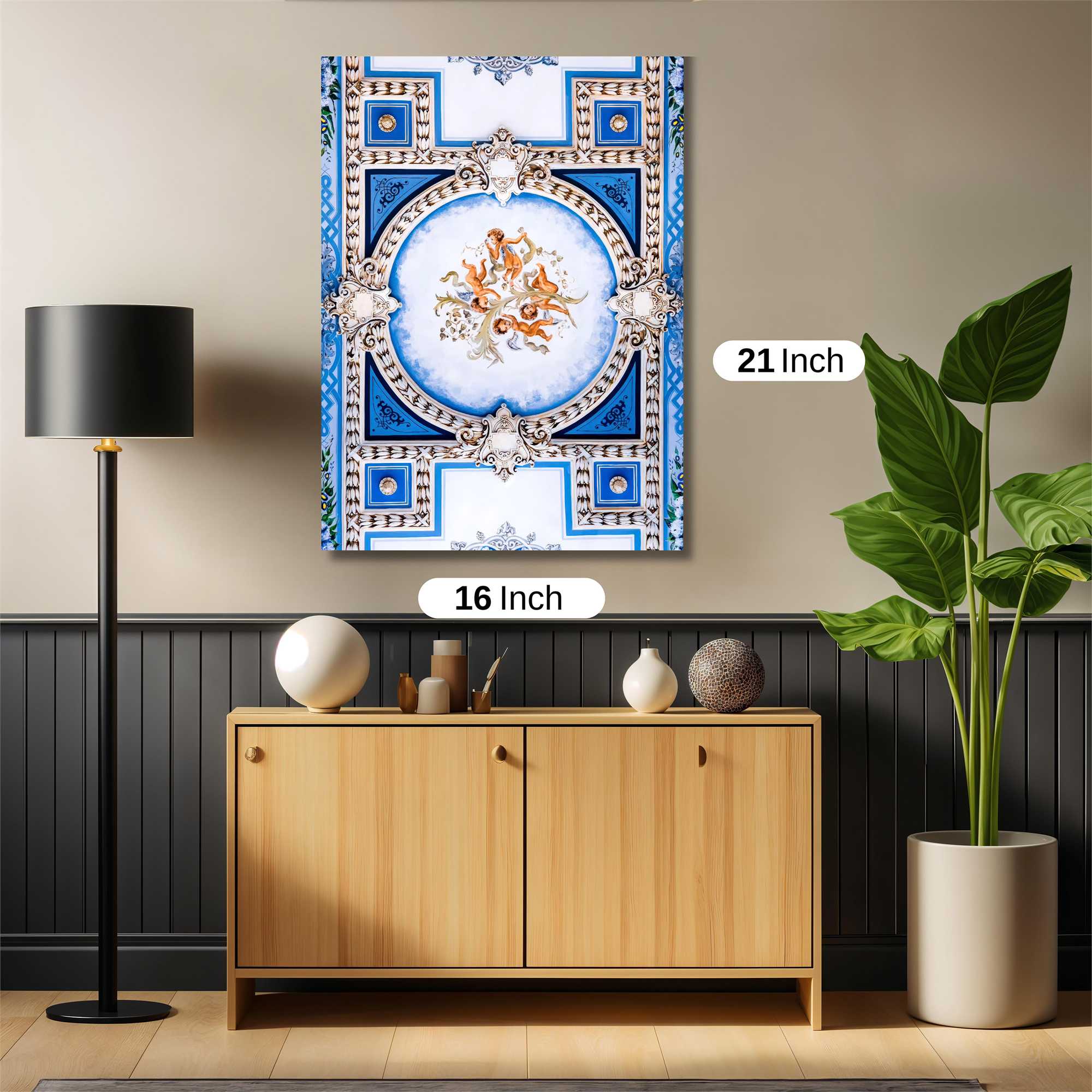 Cherubic Elegance Safe Wall Magnetic / M