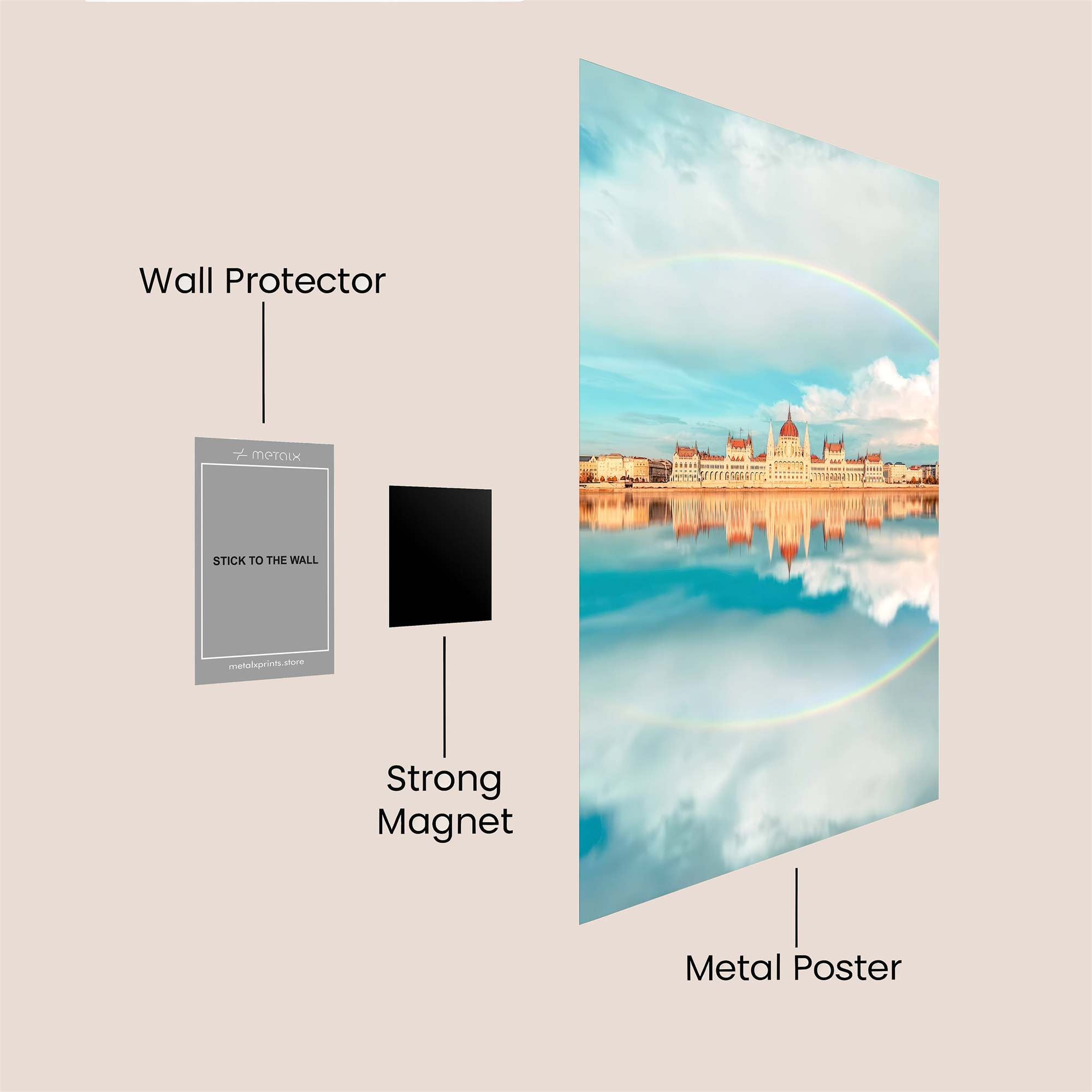 Parliament Serenity Safe Wall Magnetic / M