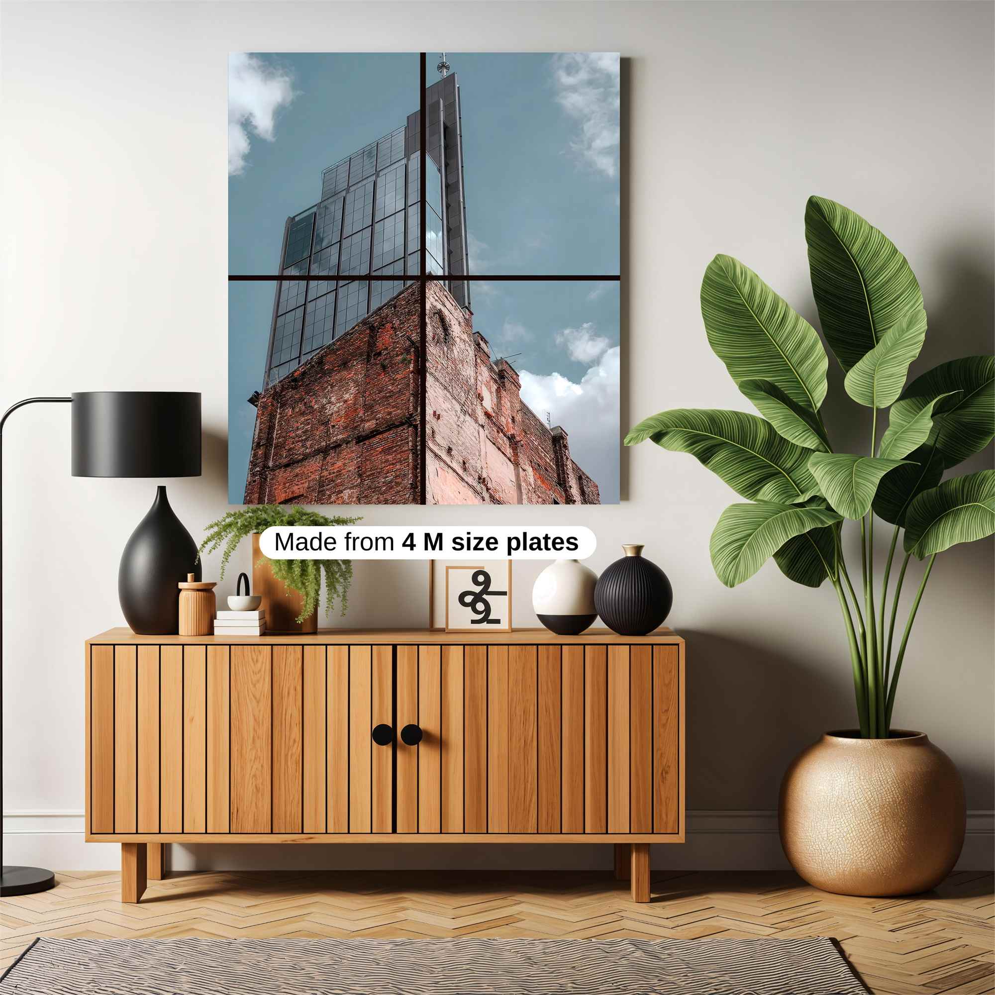 Towering Contrast Safe Wall Magnetic / M