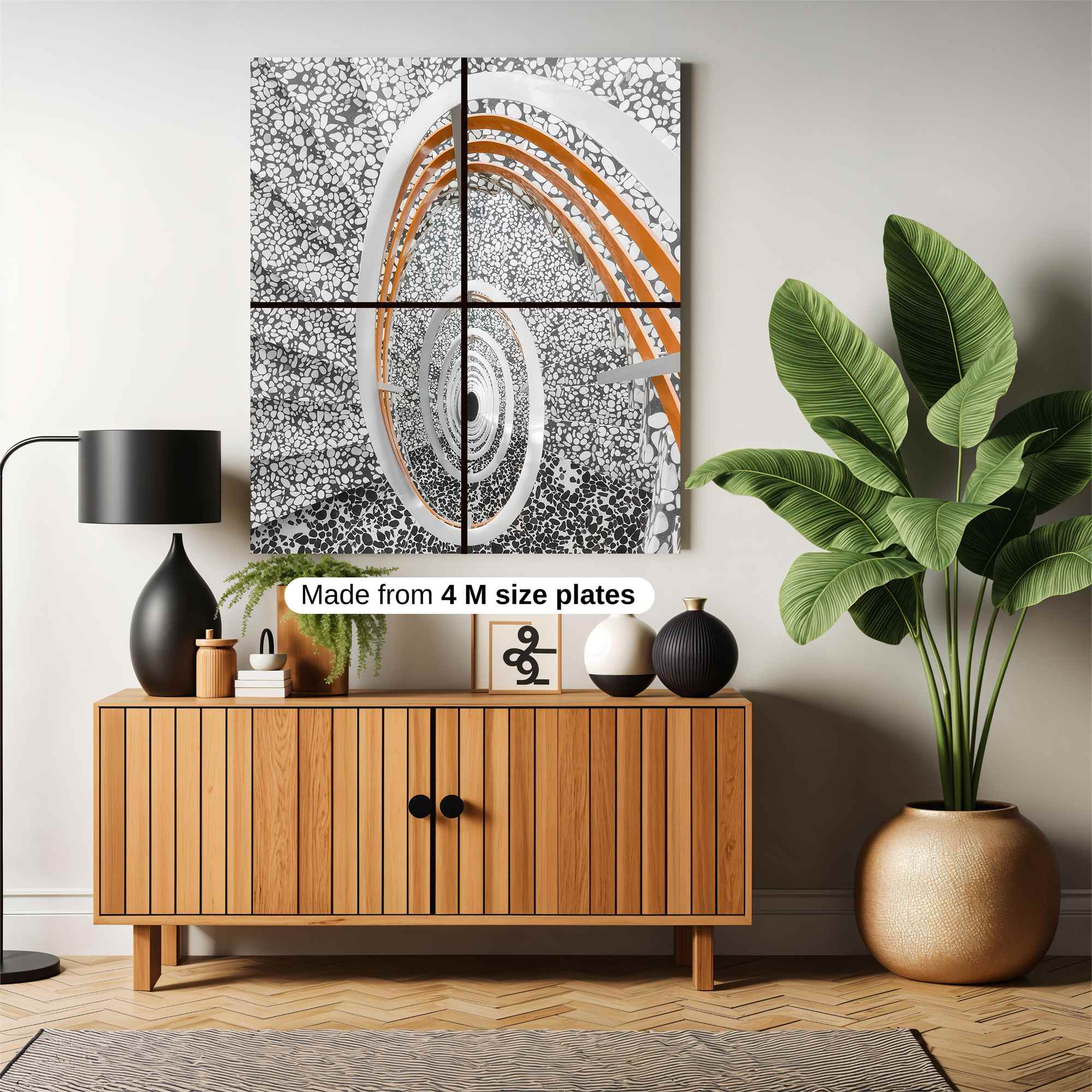 Spiral Serenity Safe Wall Magnetic / M