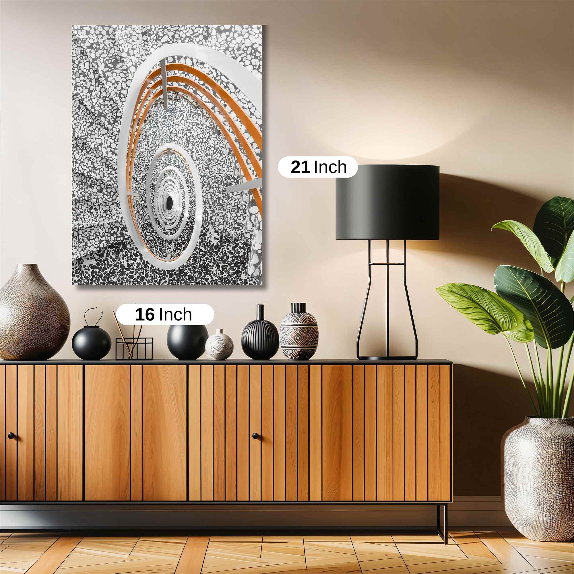 Spiral Serenity Safe Wall Magnetic / M