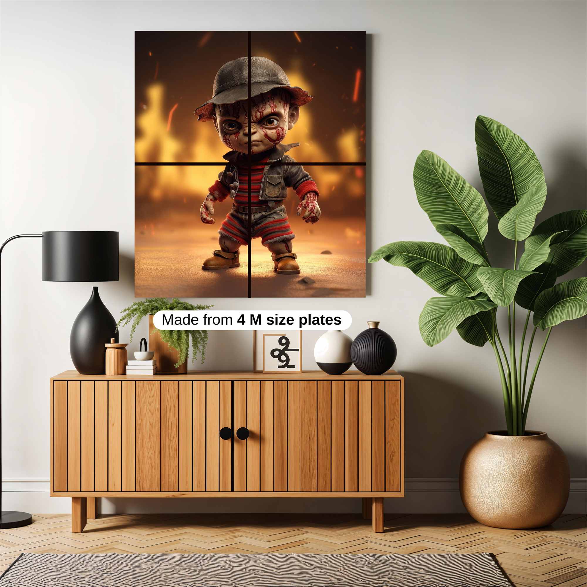 Freddy Fierce Safe Wall Magnetic / M