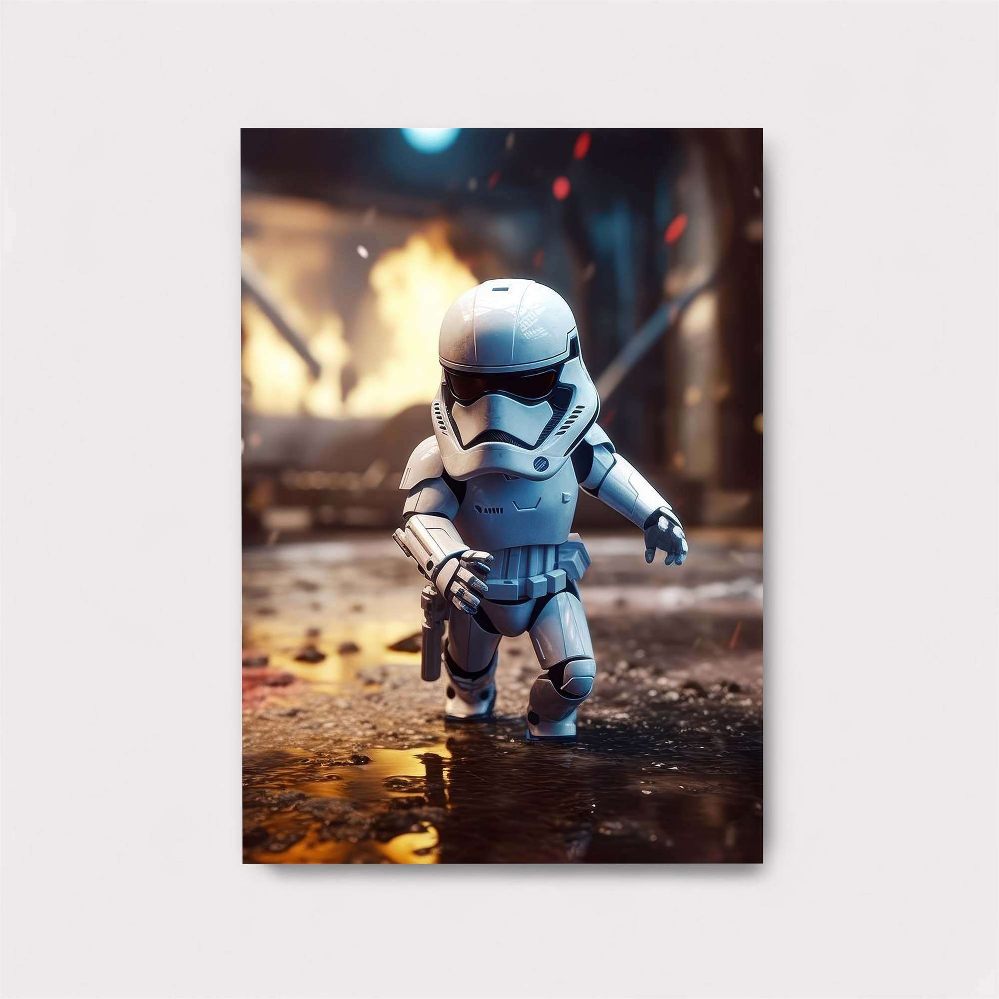 Trooper Trudge Safe Wall Magnetic / M