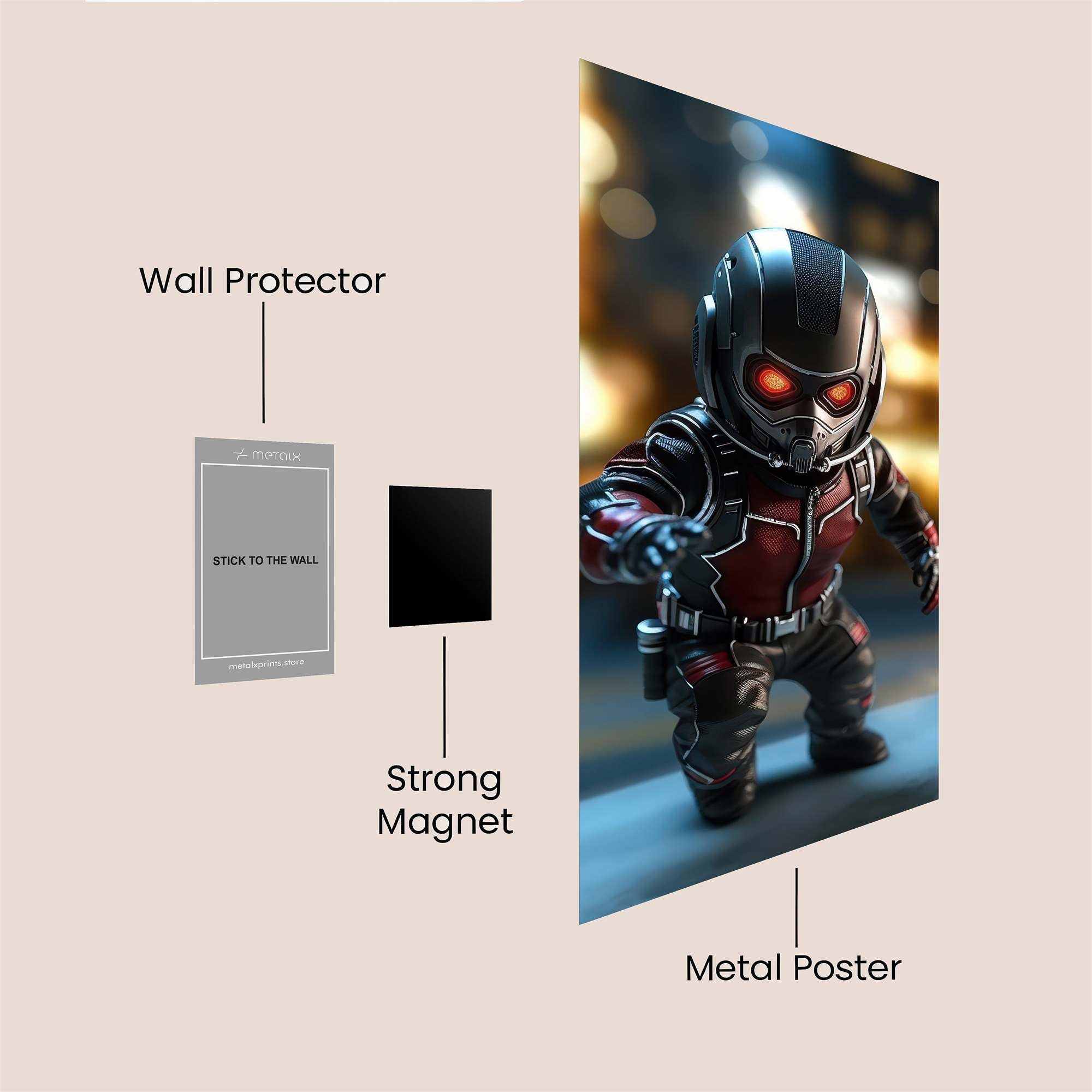 Ant-Man Intense Safe Wall Magnetic / M