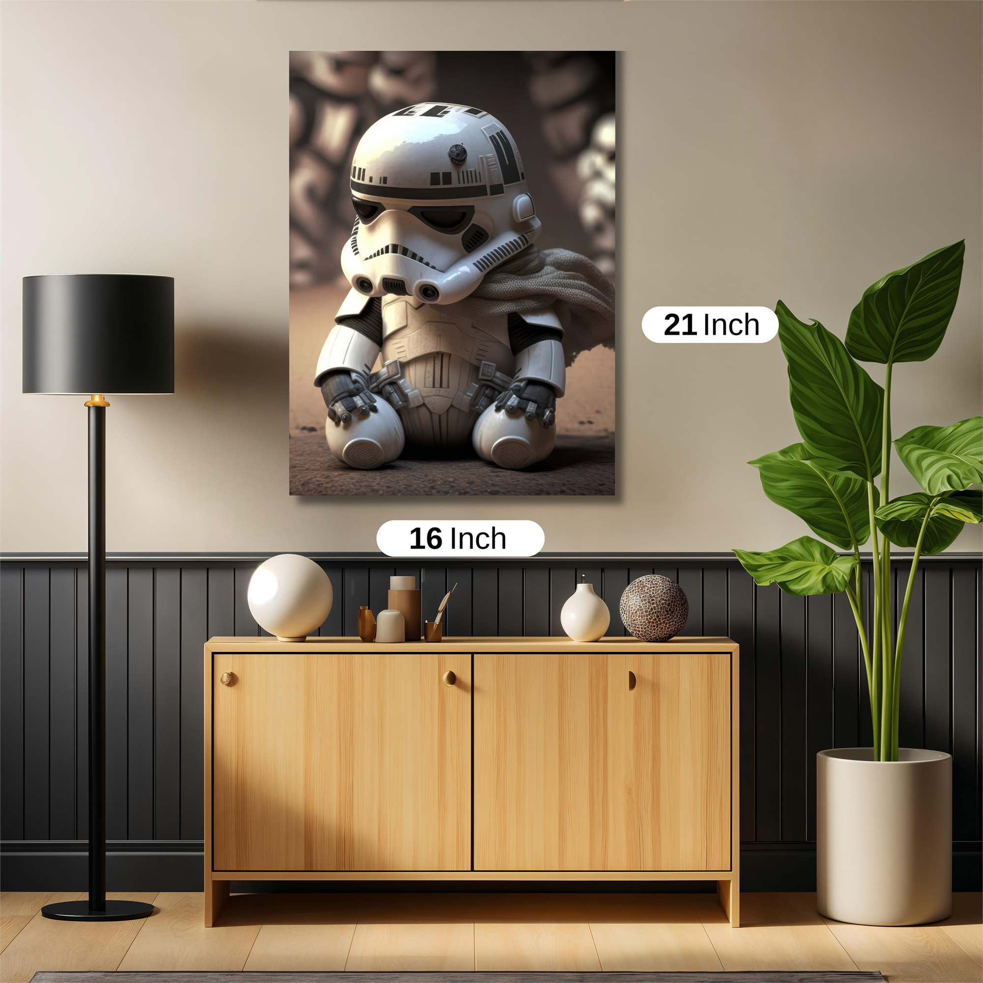 Trooper Melancholy Safe Wall Magnetic / M