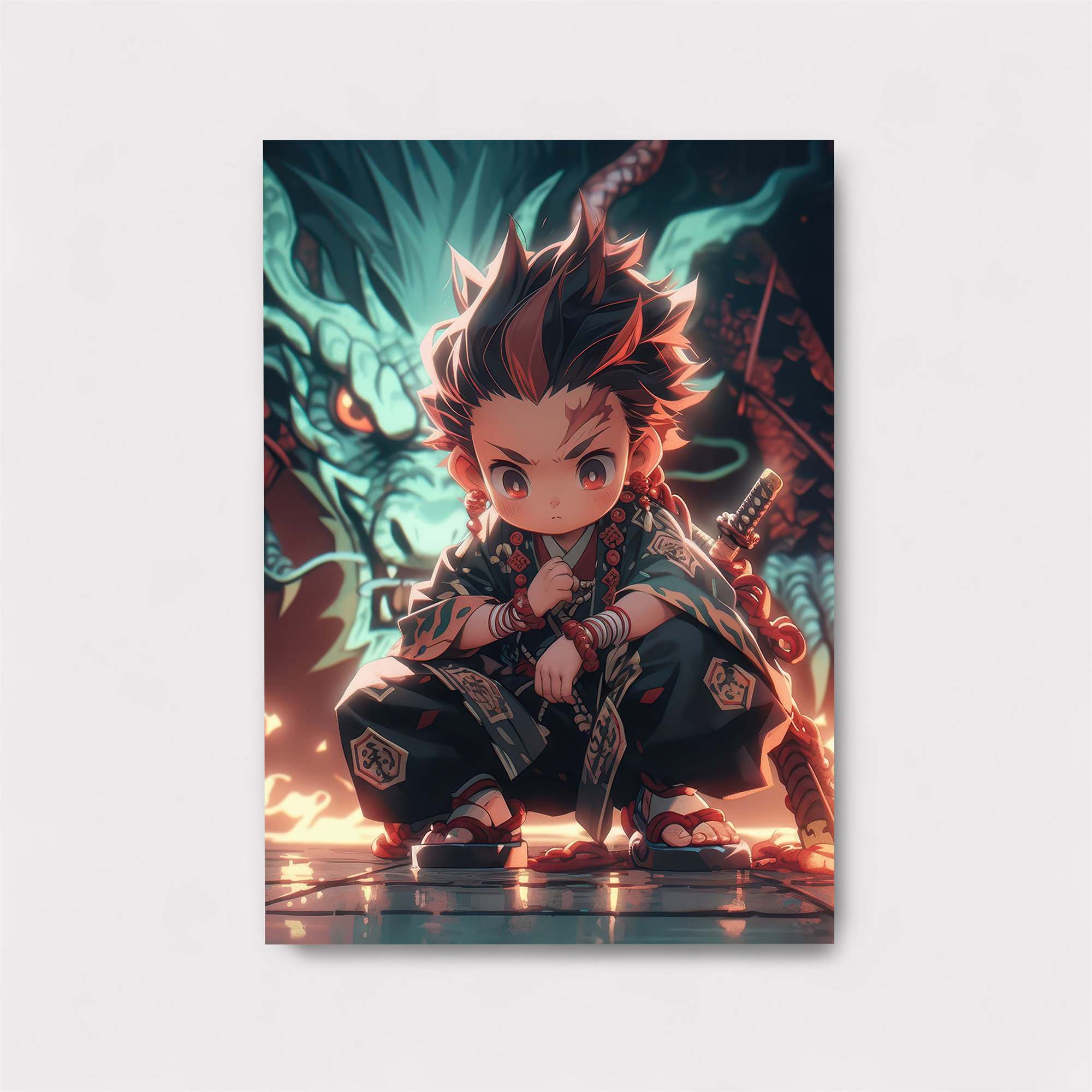 Tanjiro Fierce Safe Wall Magnetic / M