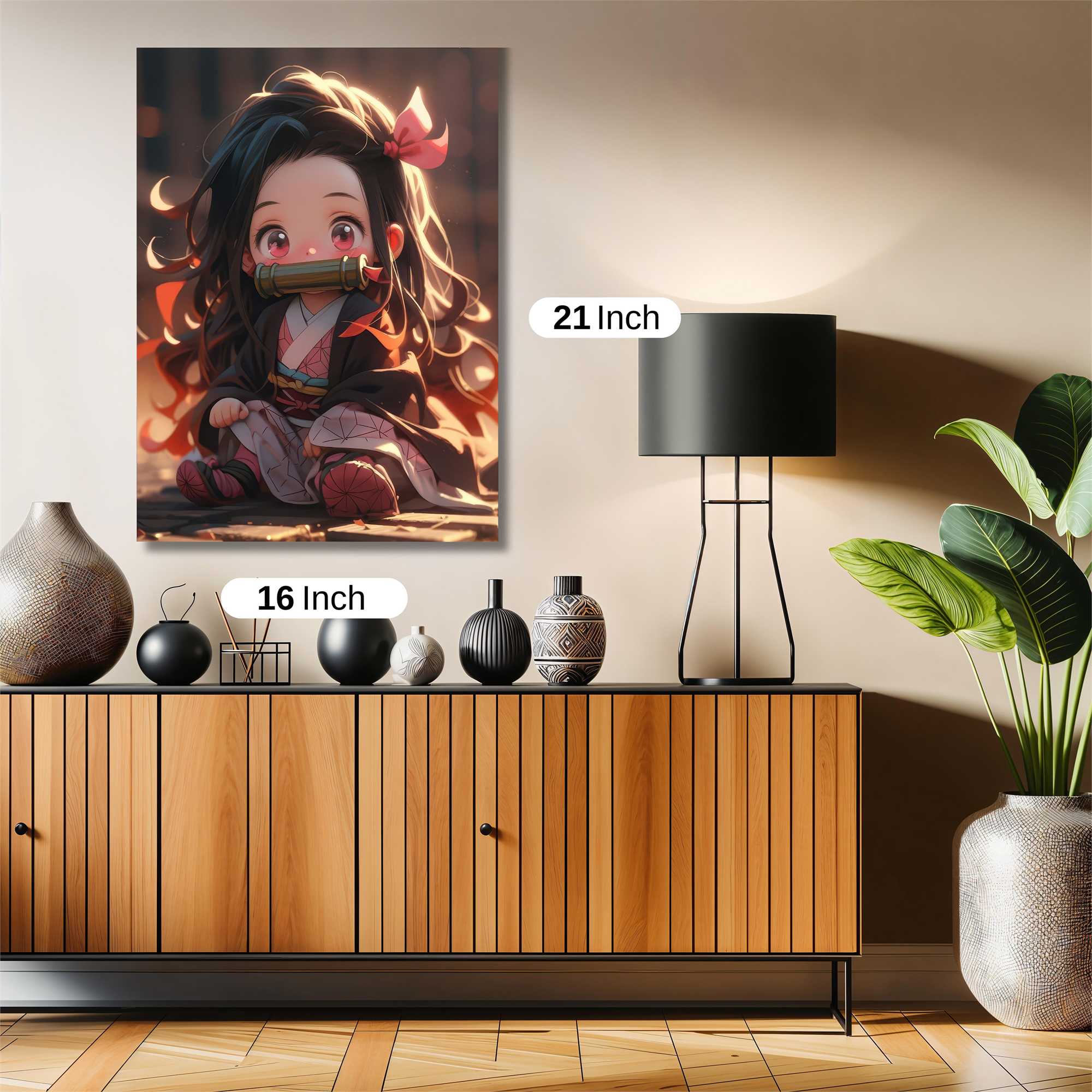 Nezuko Serene Safe Wall Magnetic / M