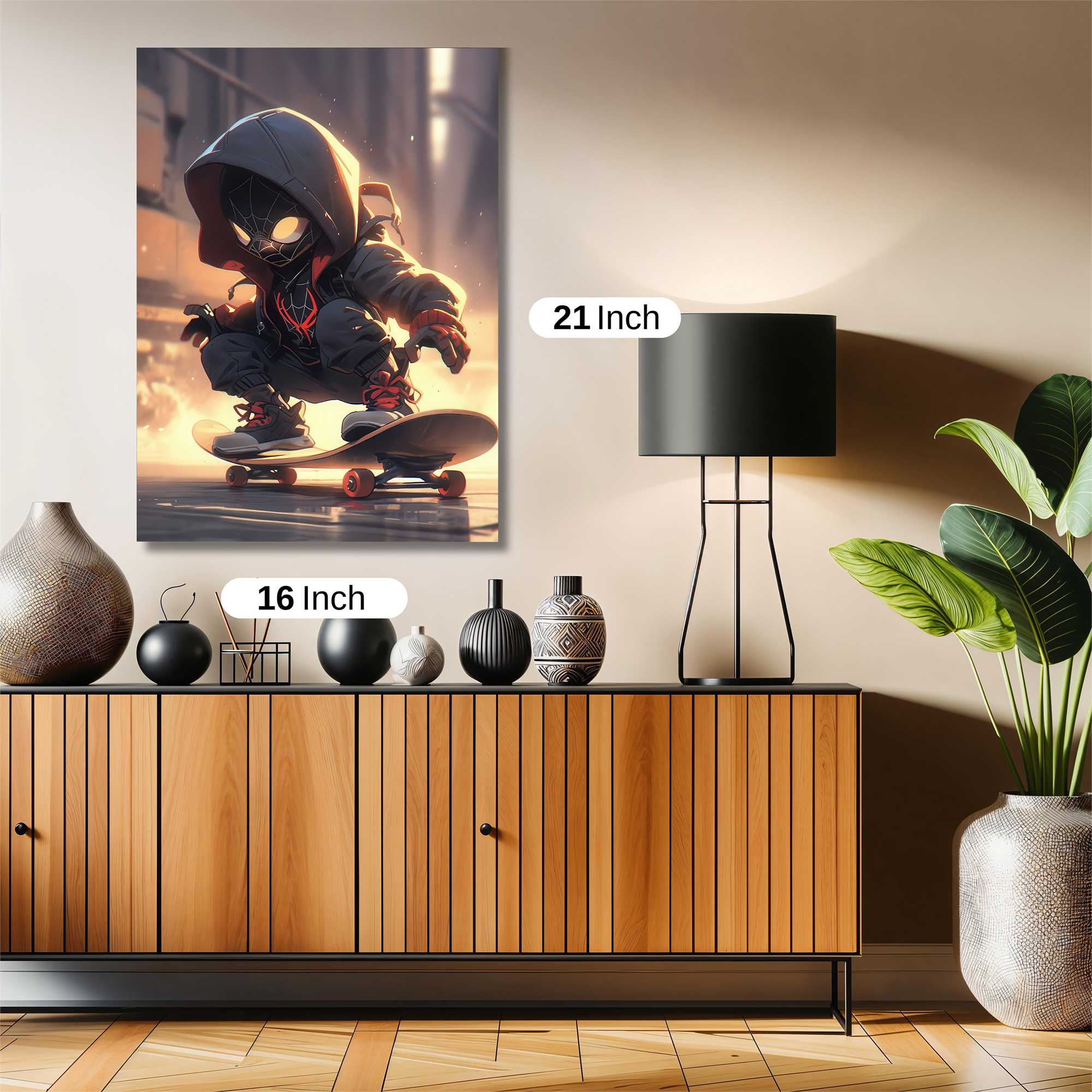 Miles Menace Safe Wall Magnetic / M