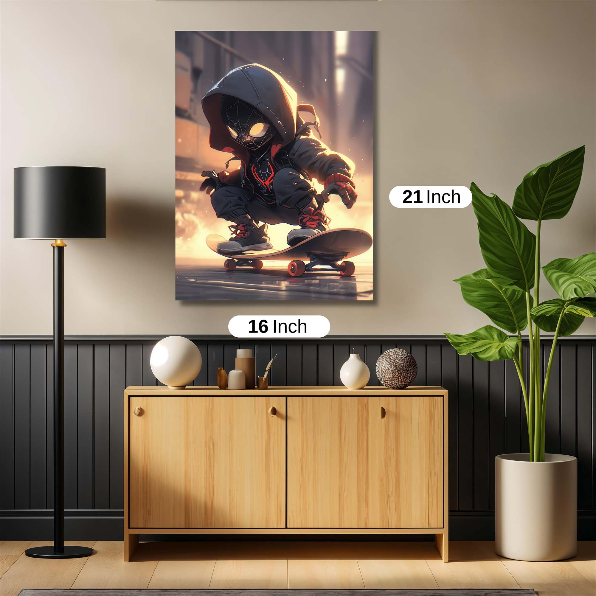 Miles Menace Safe Wall Magnetic / M