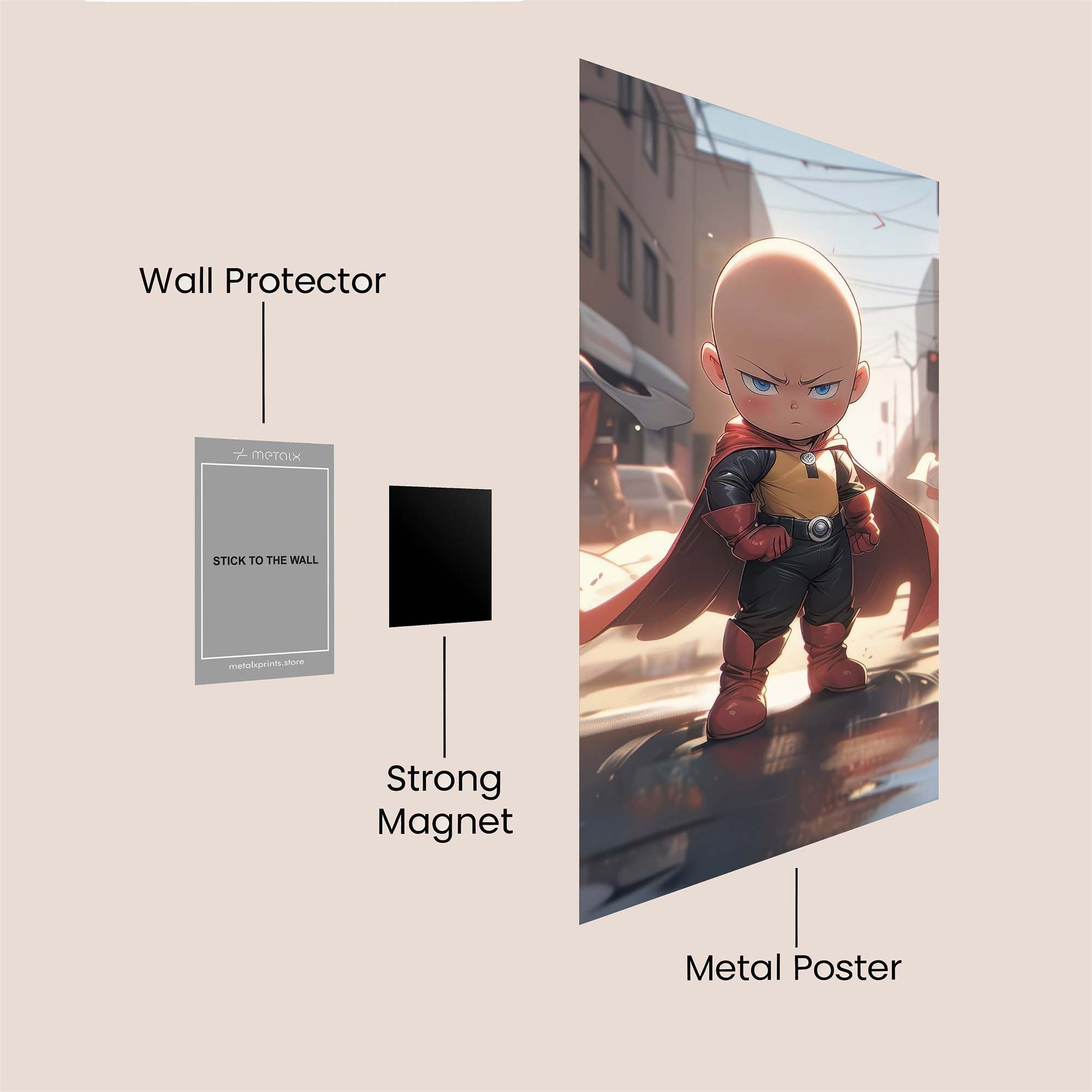 Saitama Serene Safe Wall Magnetic / M