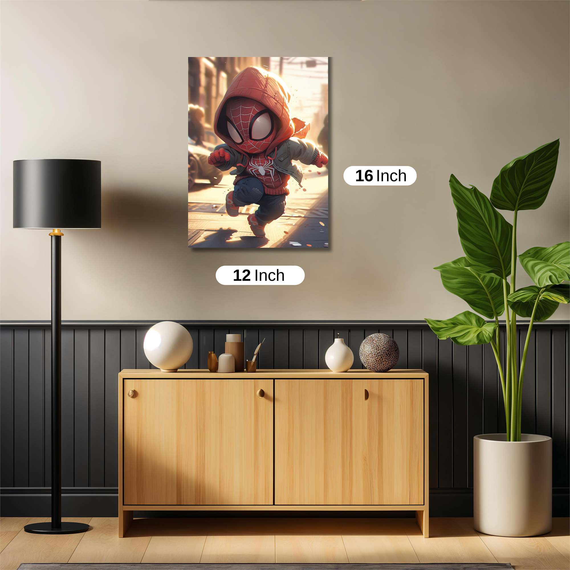 Spider-Tot Joyful Safe Wall Magnetic / M