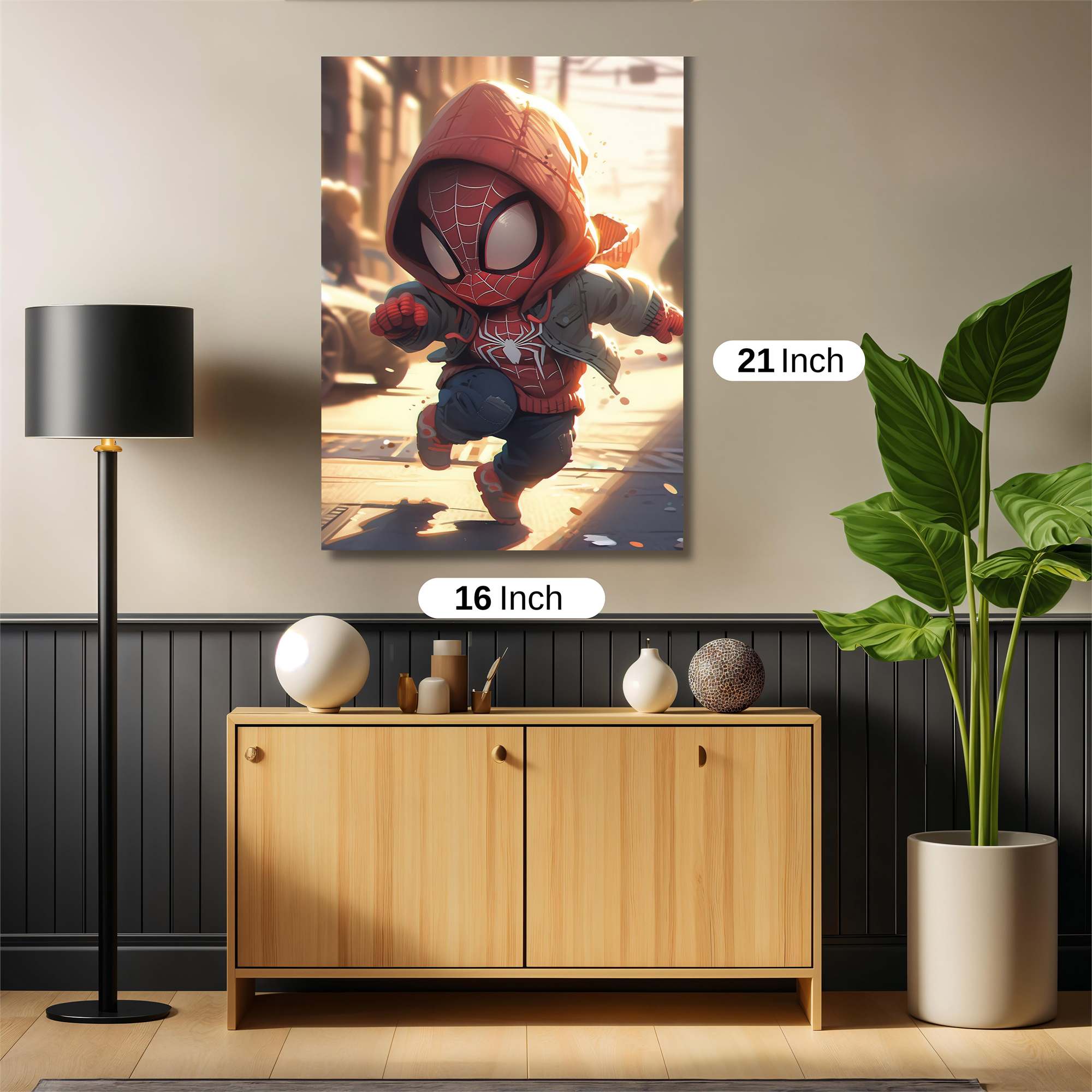 Spider-Tot Joyful Safe Wall Magnetic / M