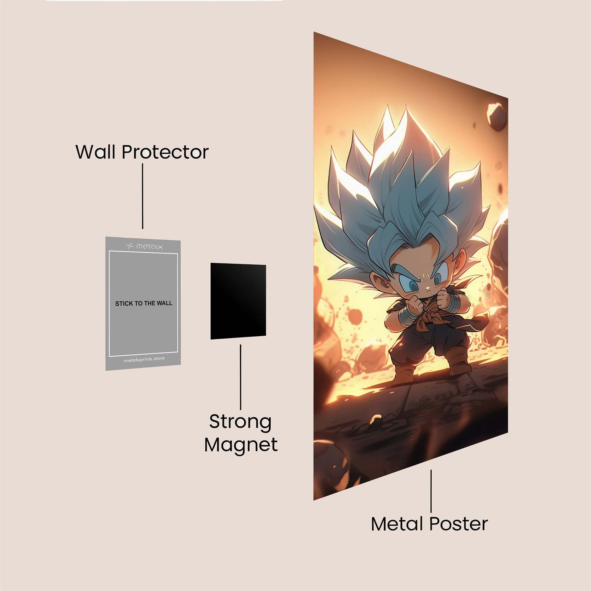 Modok Menace Safe Wall Magnetic / M