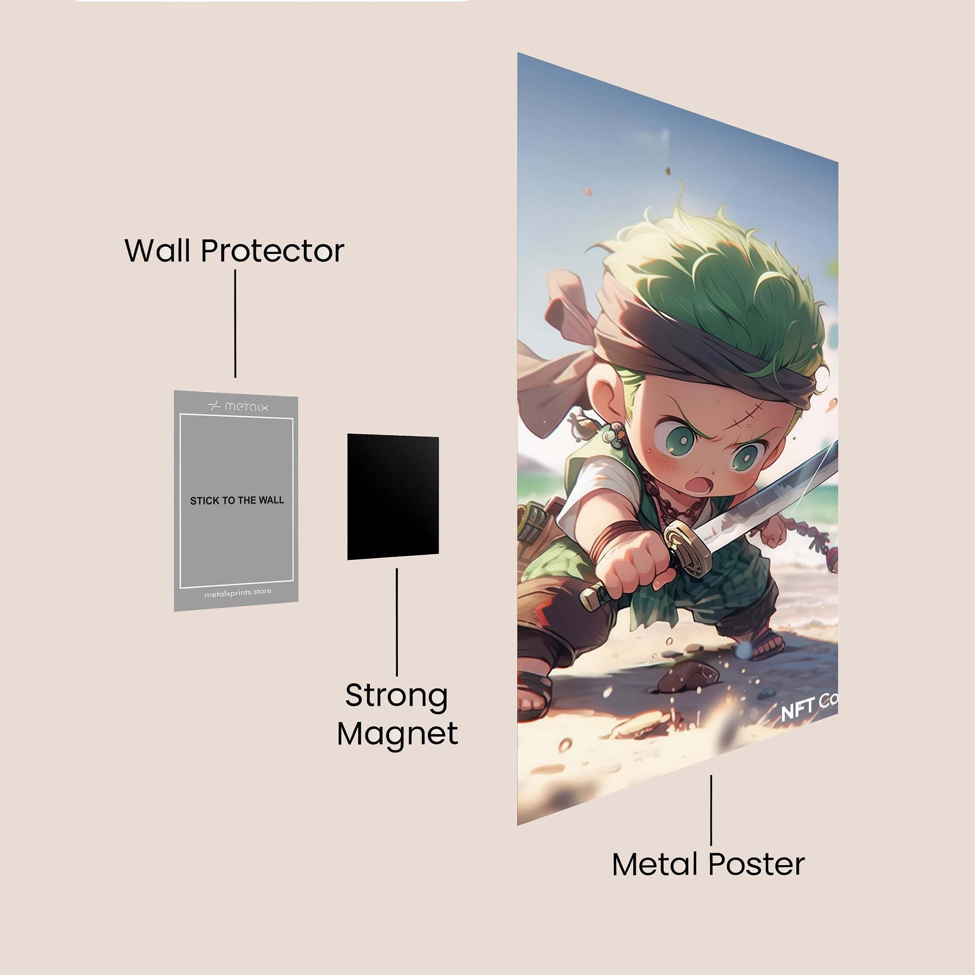 Boss Baby Safe Wall Magnetic / M