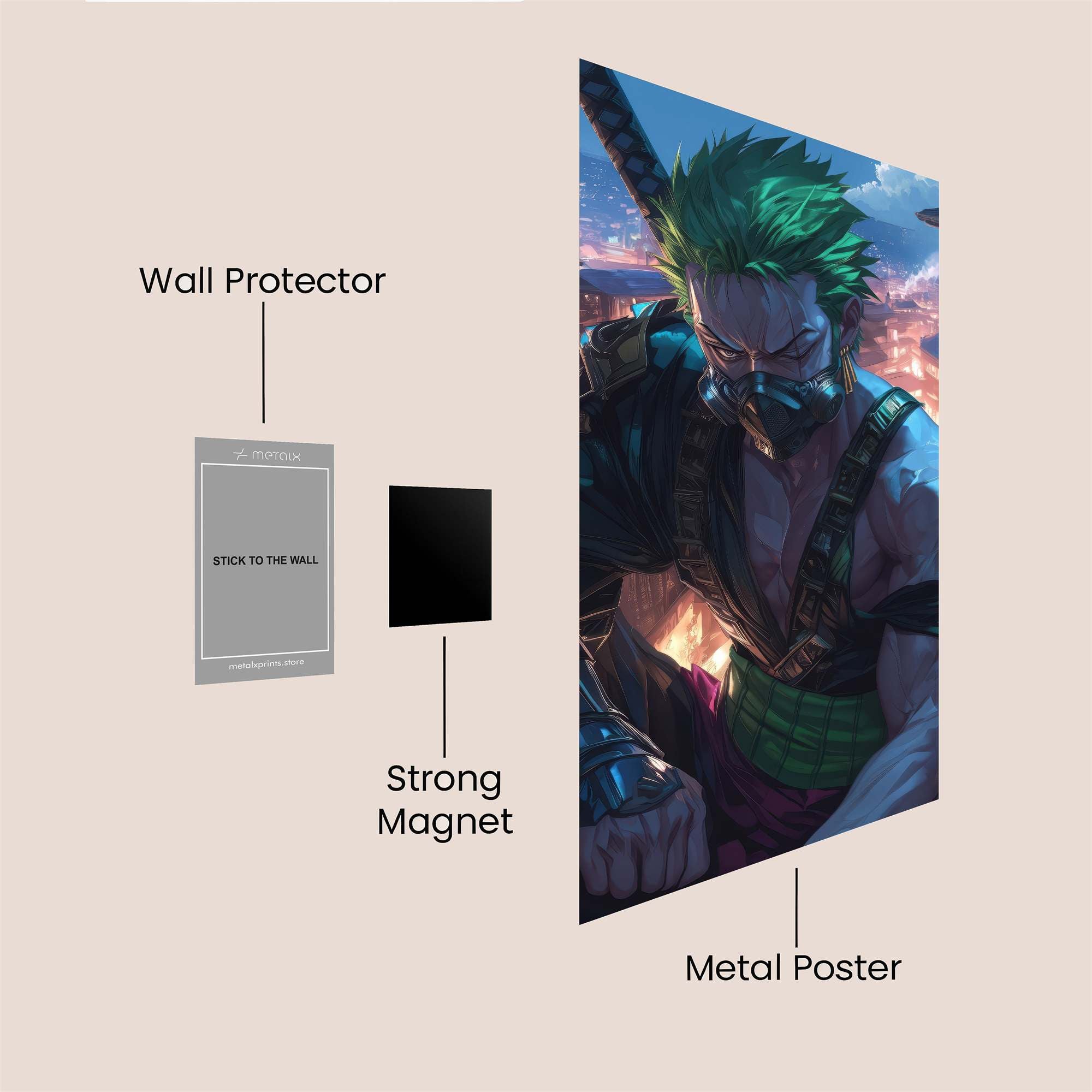 Chucky Gloomy Safe Wall Magnetic / M