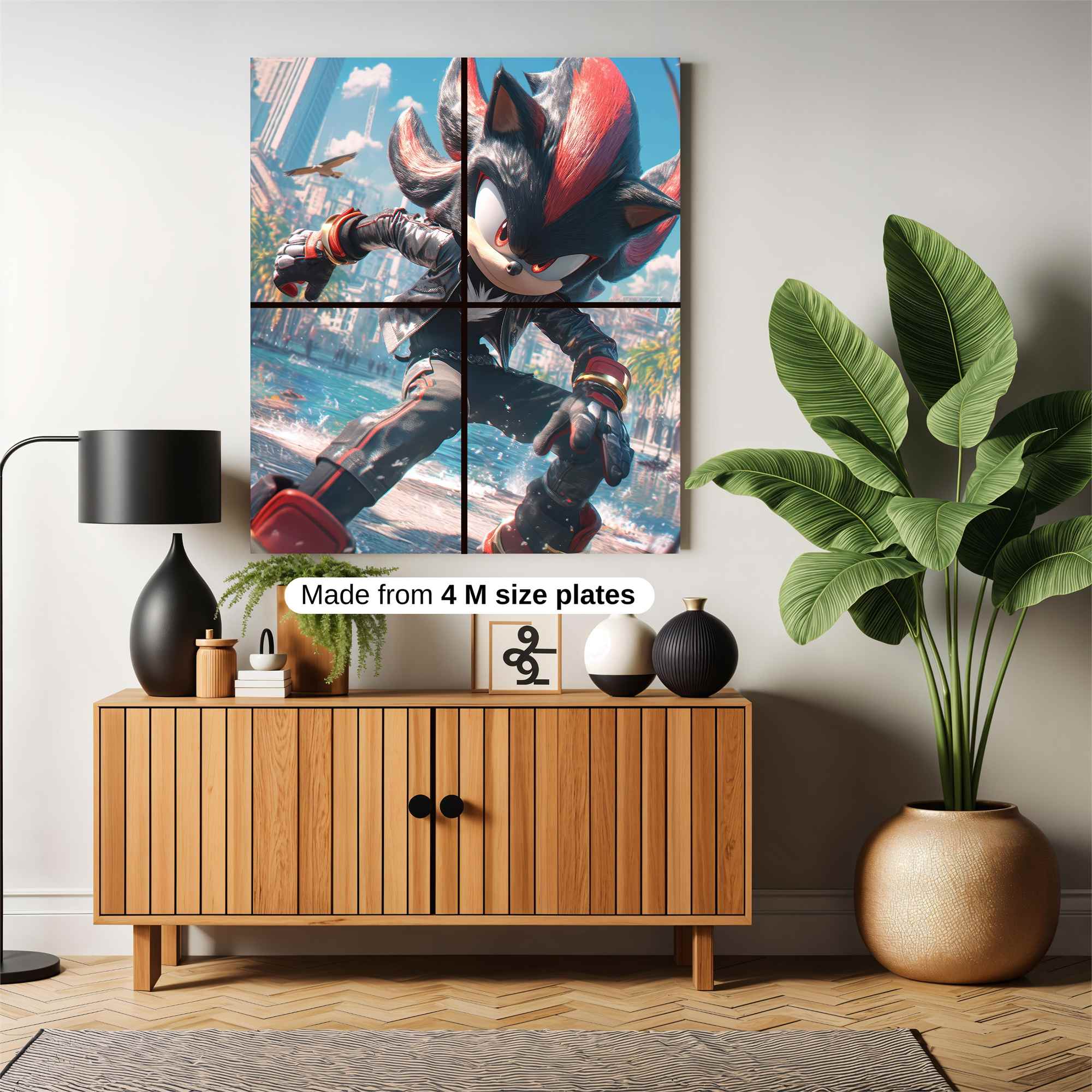 Pirate Pensive Safe Wall Magnetic / M