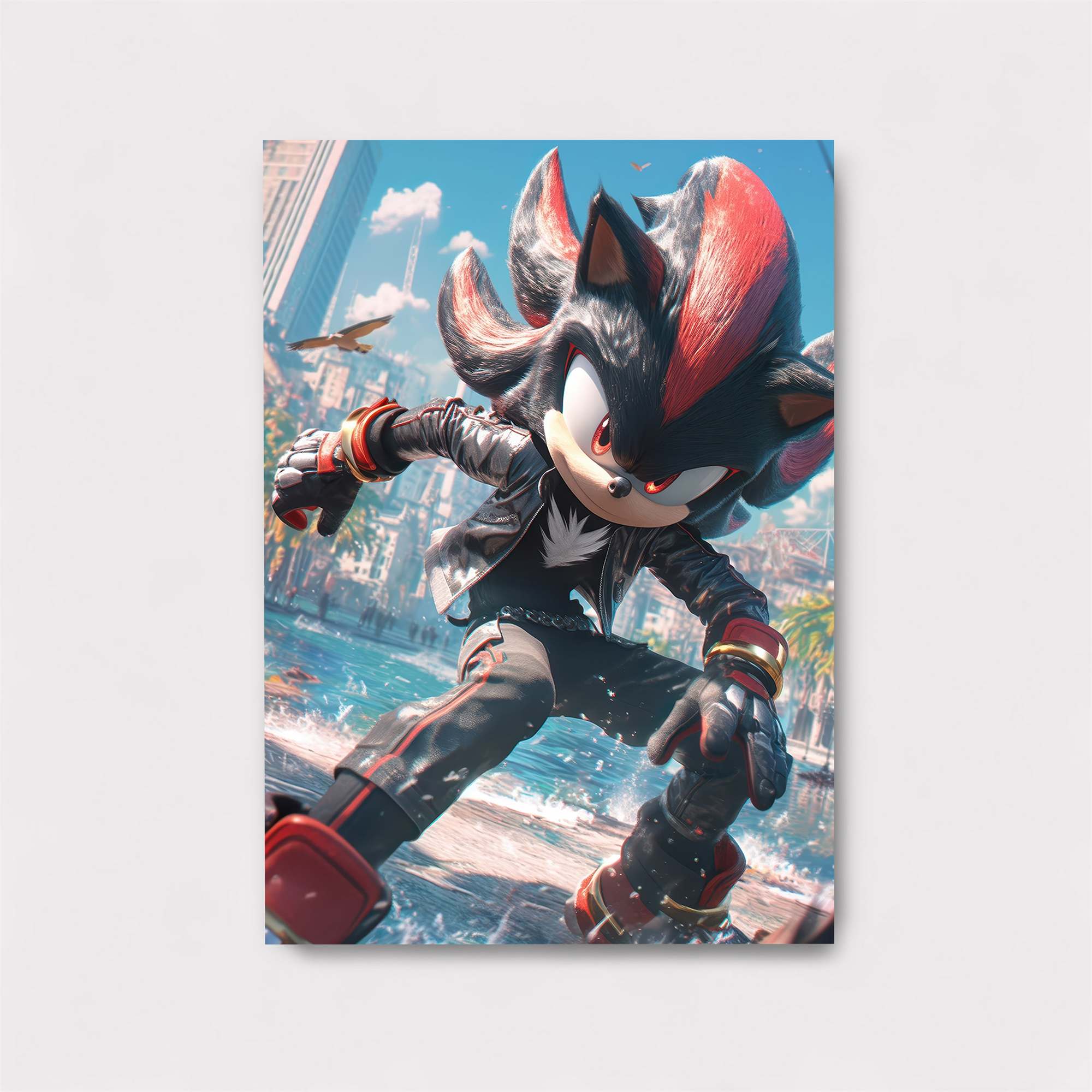 Pirate Pensive Safe Wall Magnetic / M