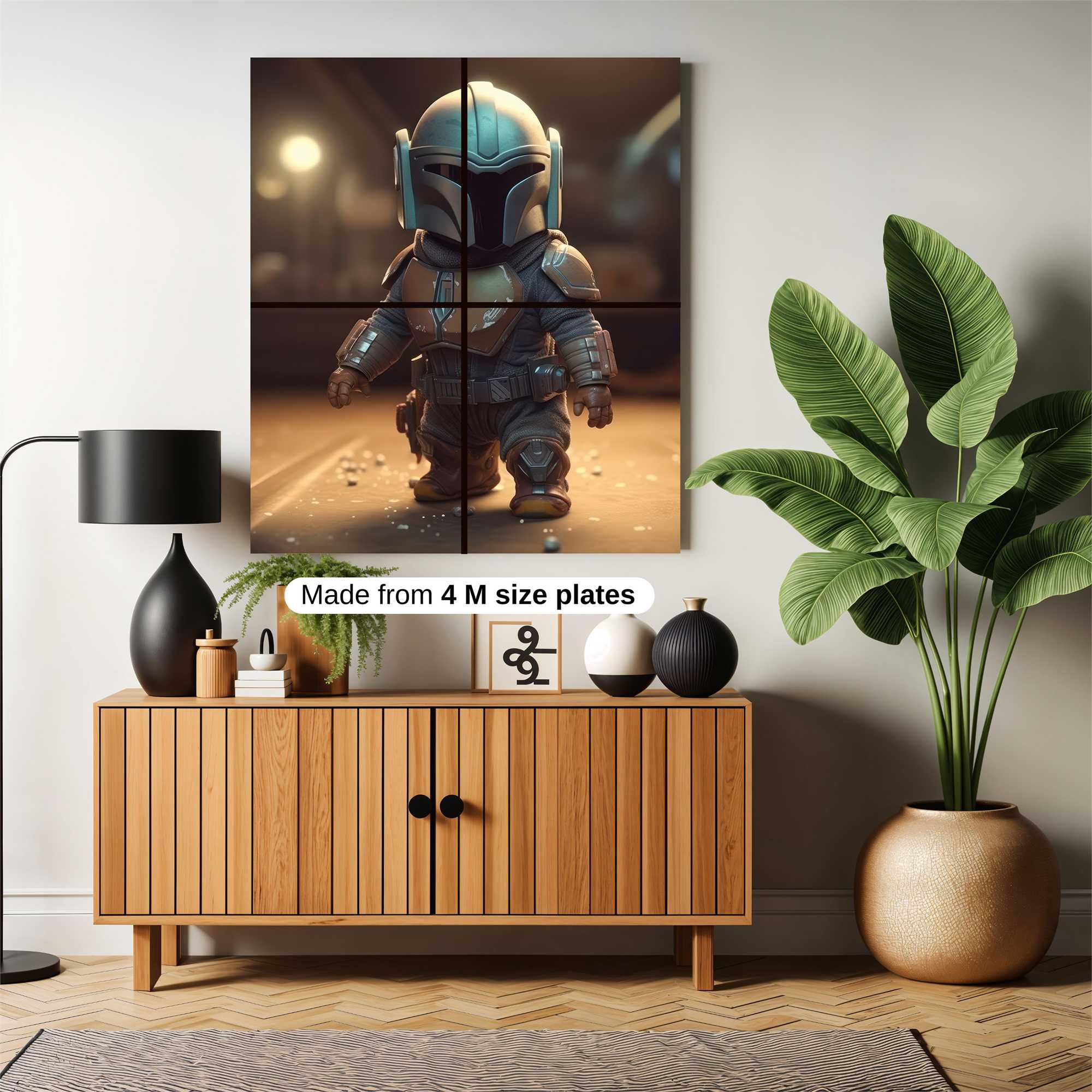 Mando Mini Safe Wall Magnetic / M