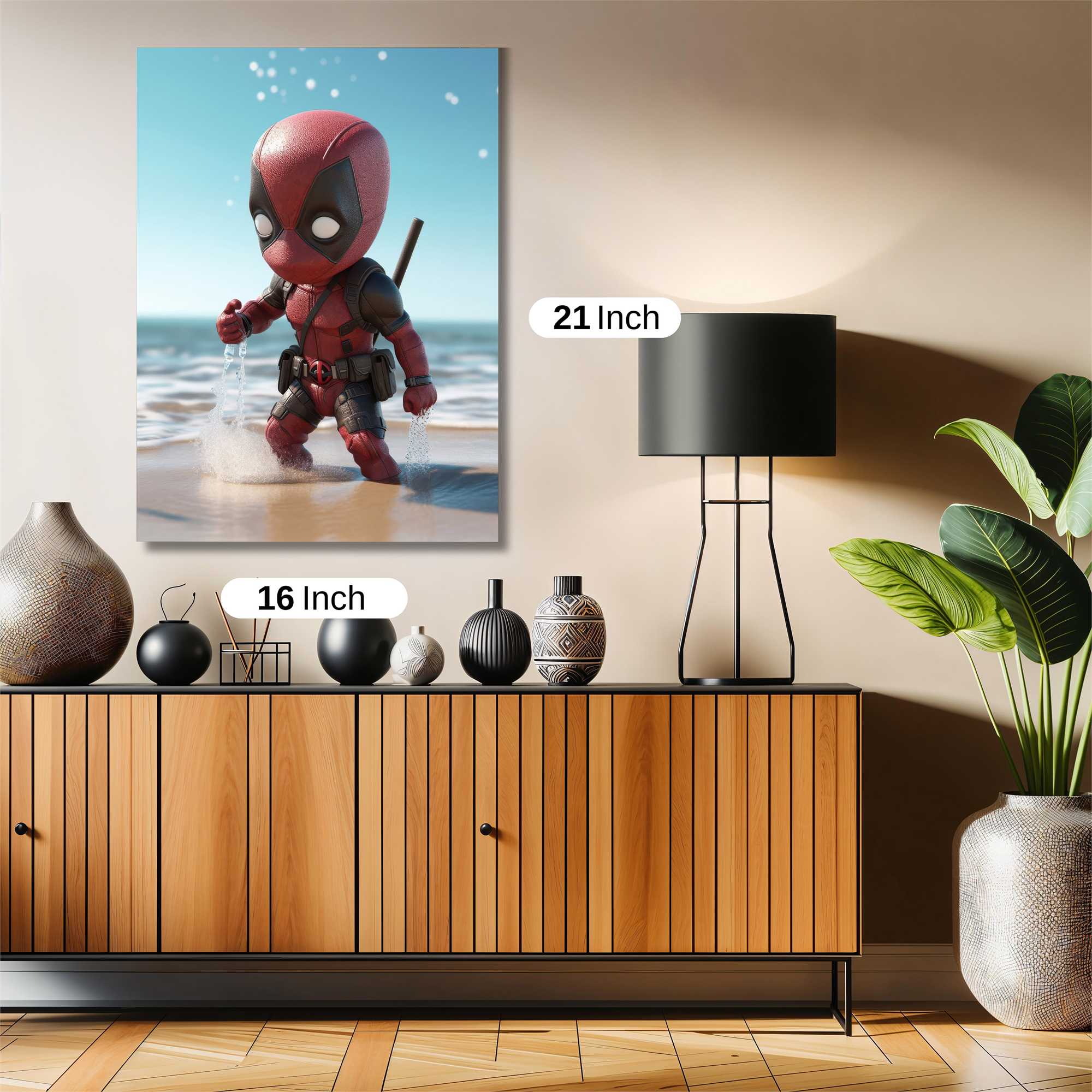 Deadpool Splash Safe Wall Magnetic / M