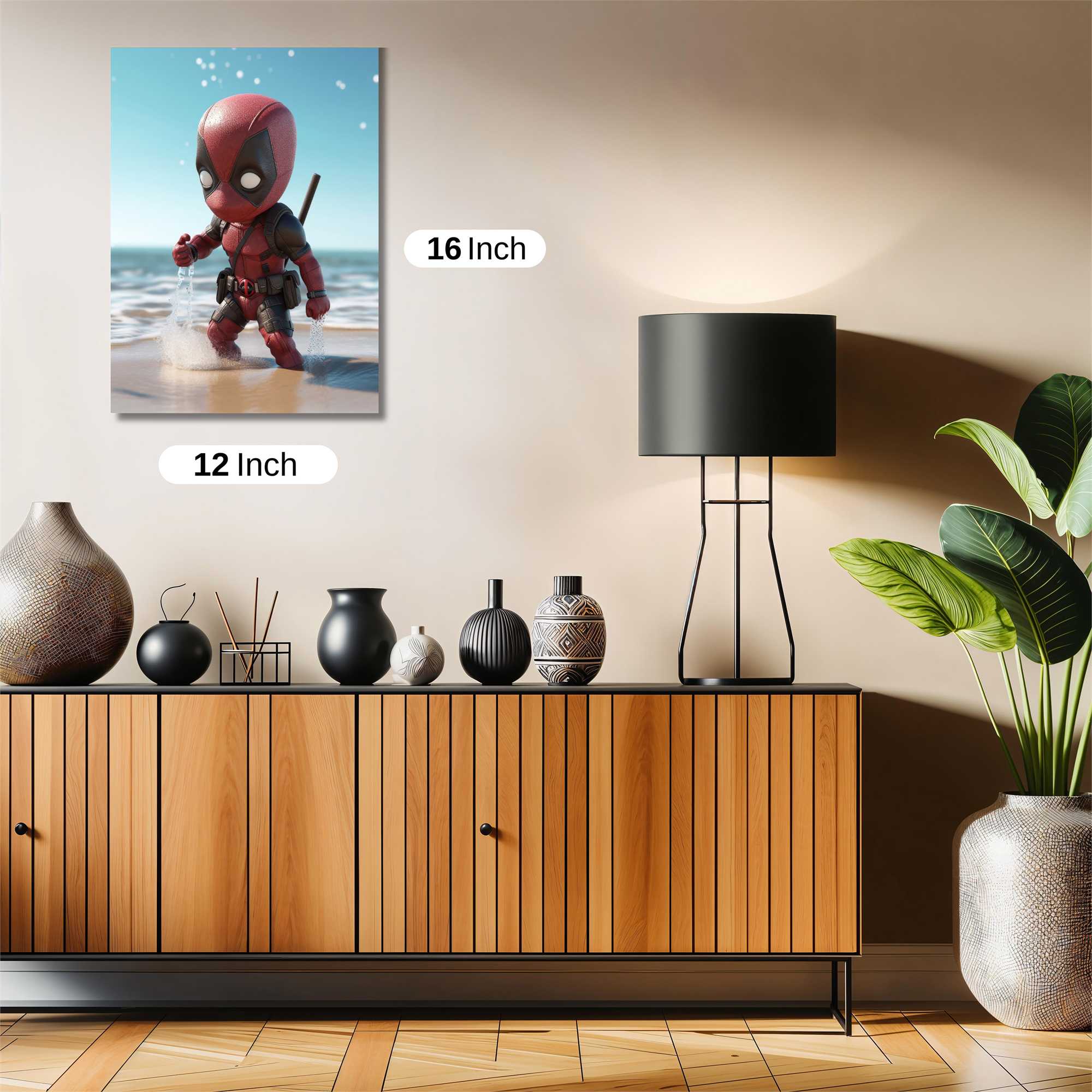 Deadpool Splash Safe Wall Magnetic / M
