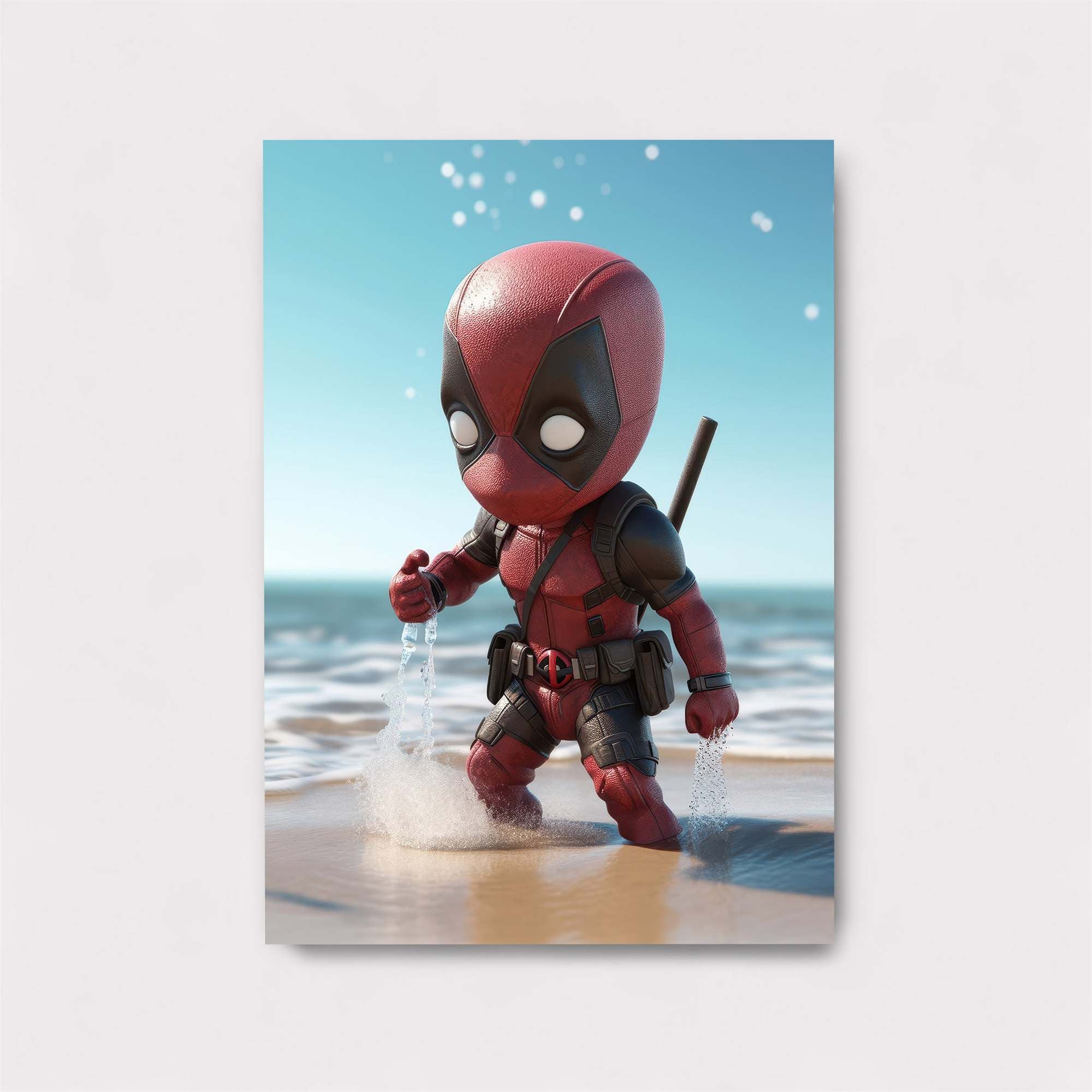 Deadpool Splash Safe Wall Magnetic / M