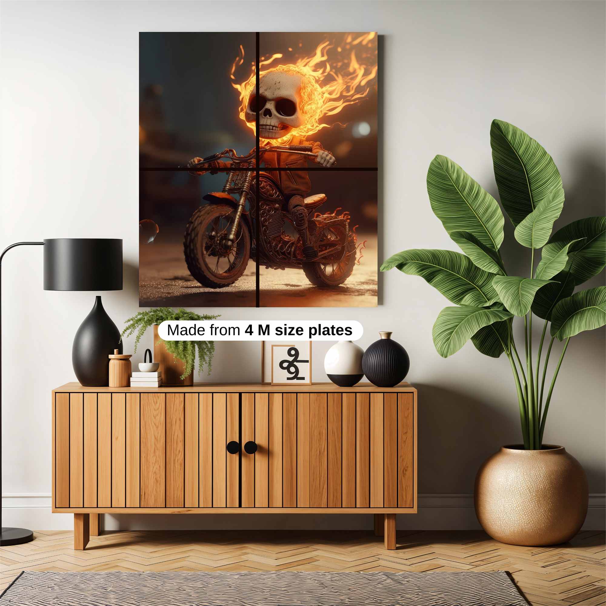Ghost Rider Safe Wall Magnetic / M