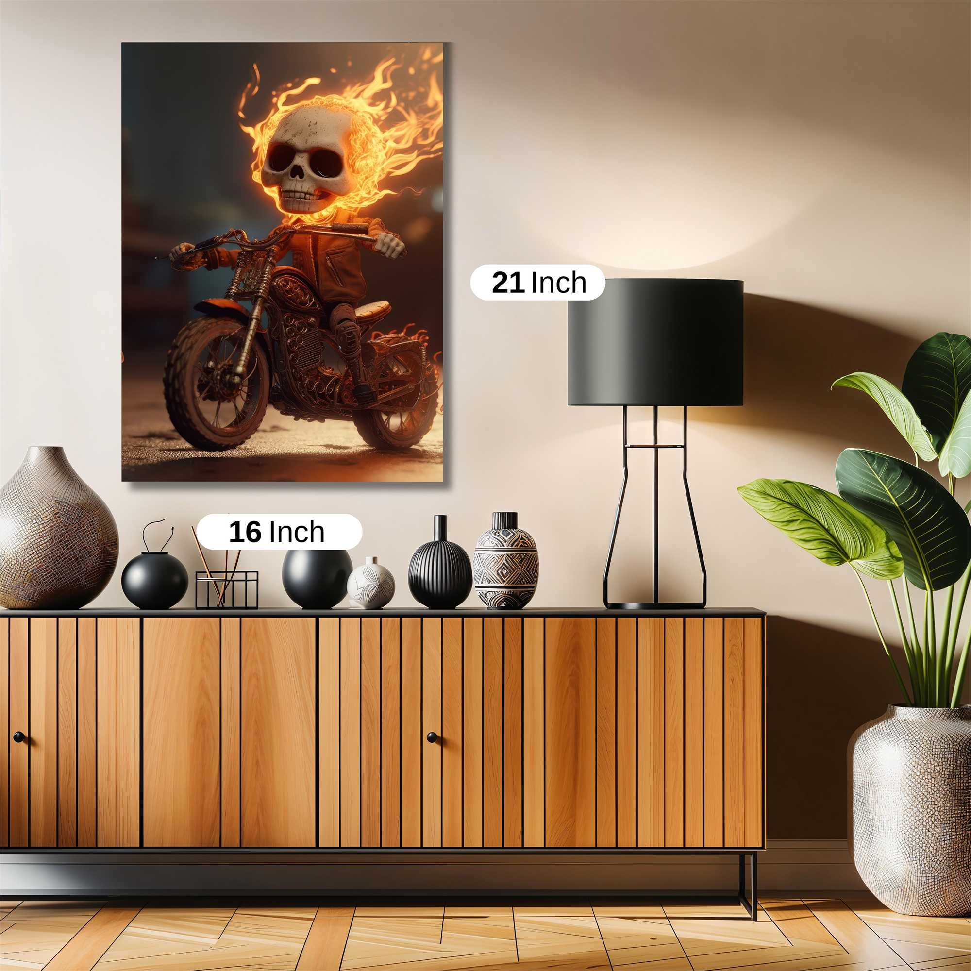 Ghost Rider Safe Wall Magnetic / M