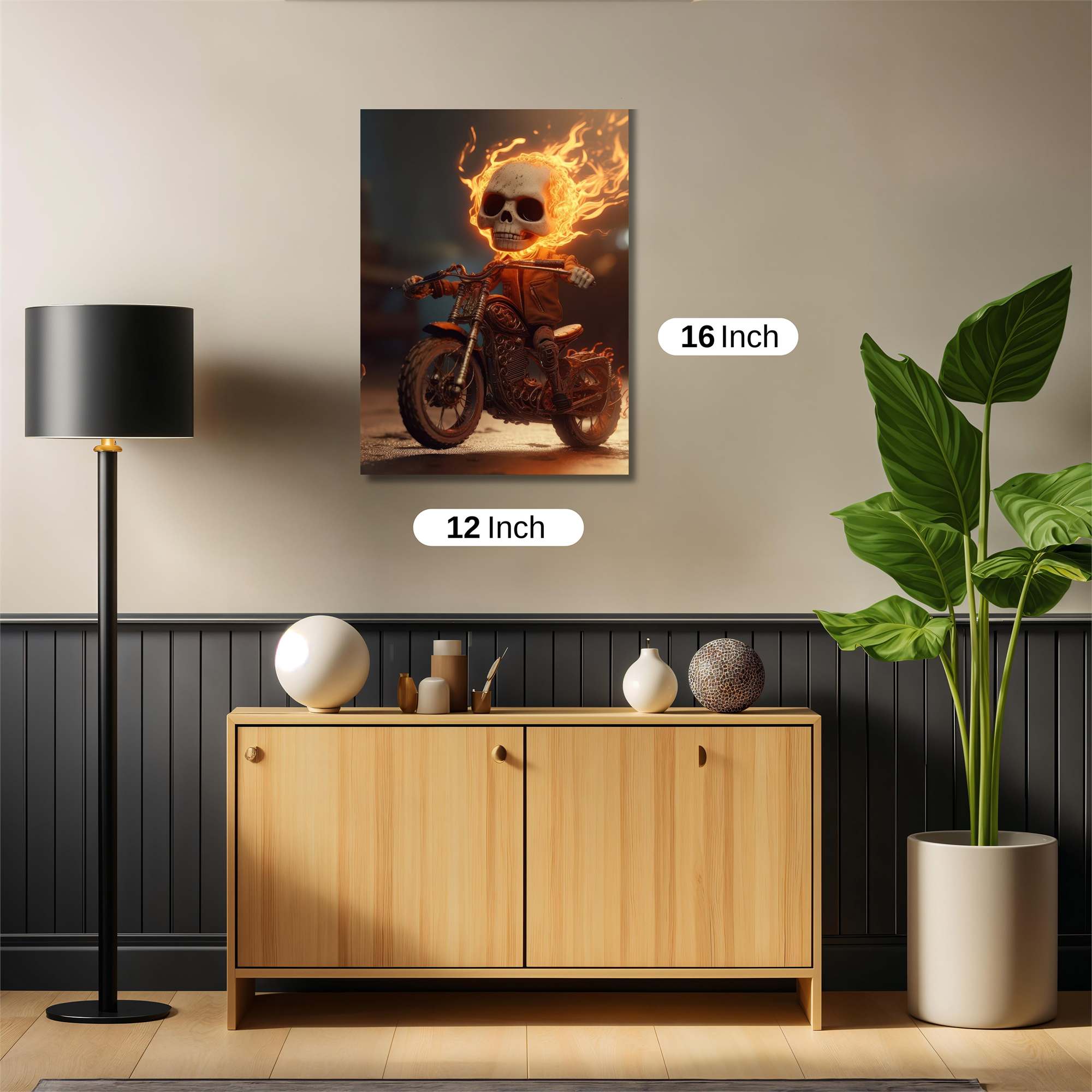 Ghost Rider Safe Wall Magnetic / M