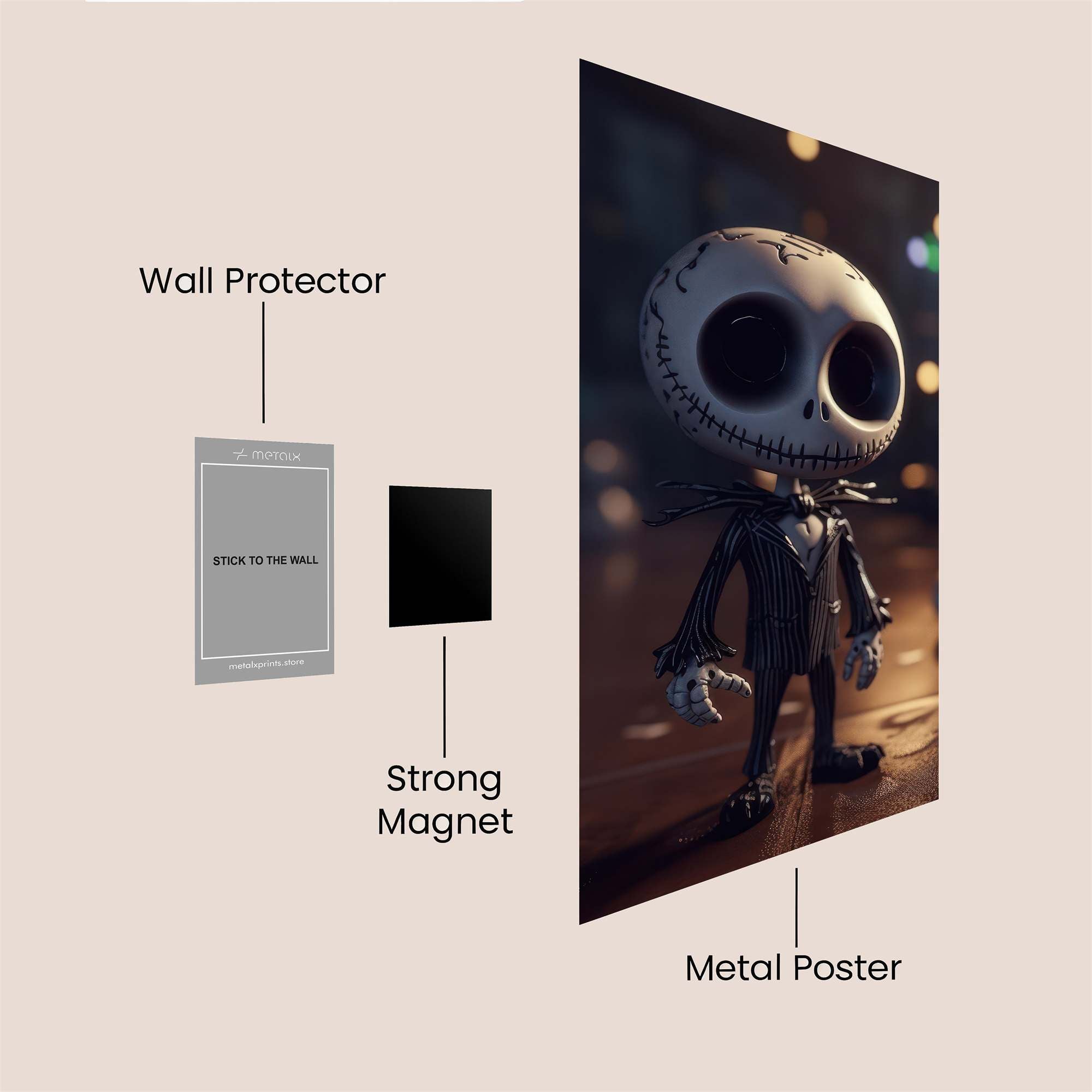 Jack Melancholy Safe Wall Magnetic / M